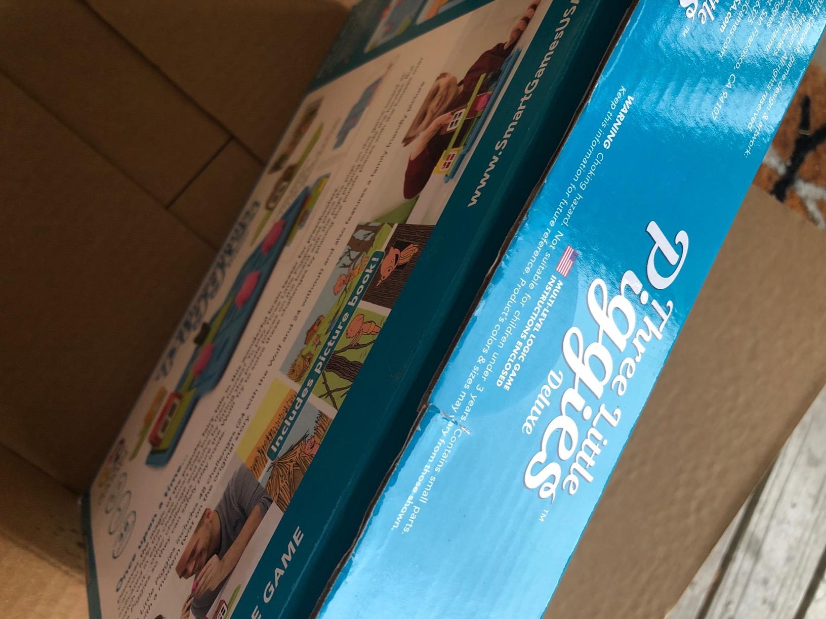 SmartGames Three Little Piggies Deluxe - Award-Winning Preschool Puzzle Game with Storybook | 48 Challenges, 2 Play Modes | Builds Spatial Reasoning & Logic | Ages 3-6 customer photo 1