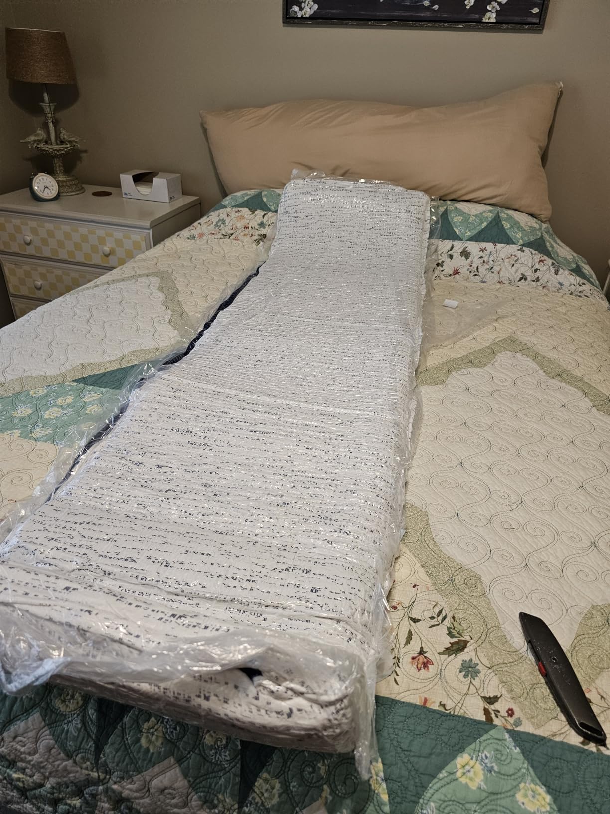 ViscoSoft 3 Inch Memory Foam Mattress Topper Twin XL - Select High Density Ventilated Extra Long Mattress Pad - Premium Removable Rayon Cover customer photo 1