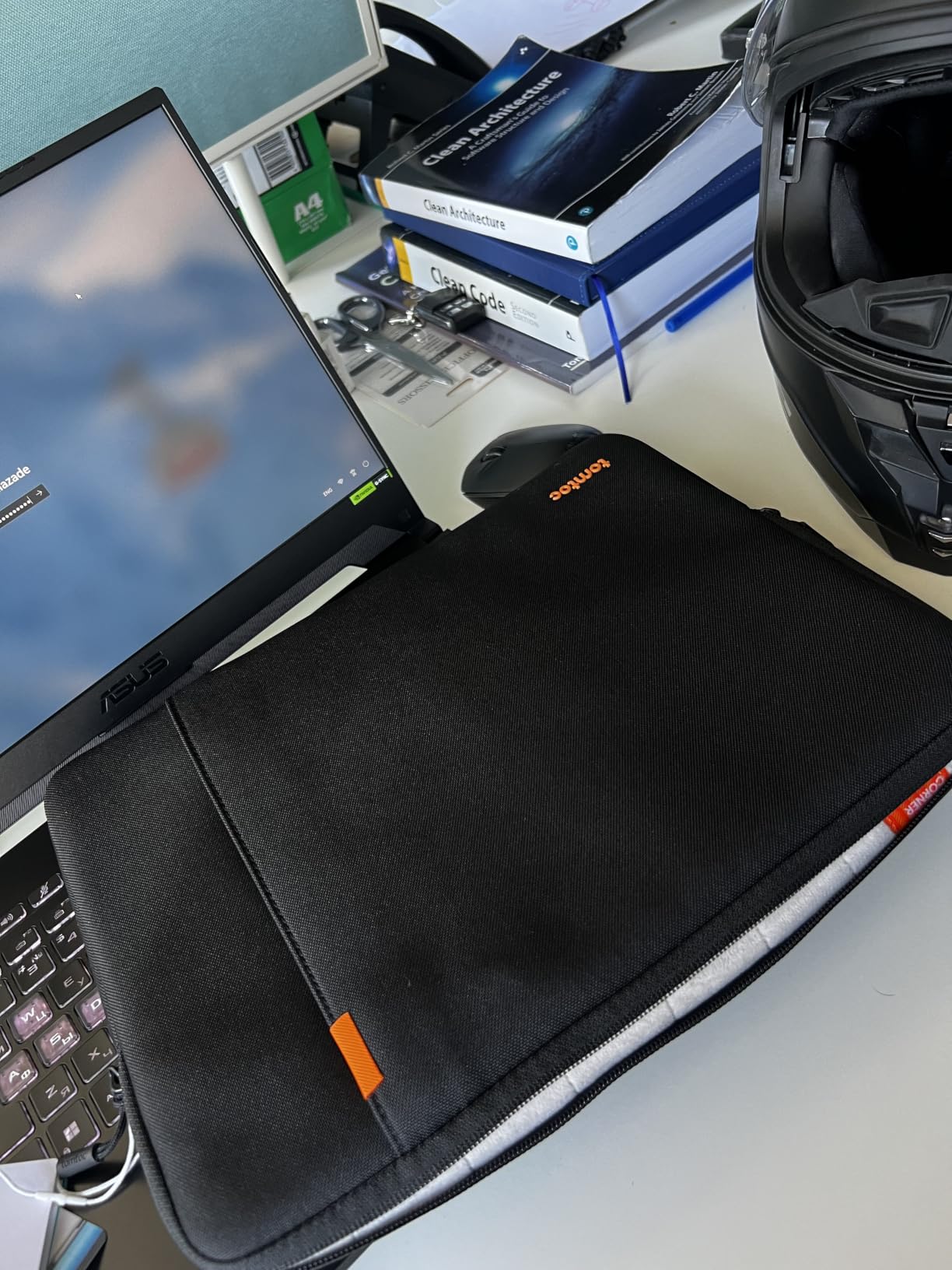 360° Protective Laptop Sleeve for 15-inch MacBook Air M5/A3448 2026 | M4/A3241, M3/A3114, M2/A2941, Water-Resistant Laptop Case Bag Fits 15