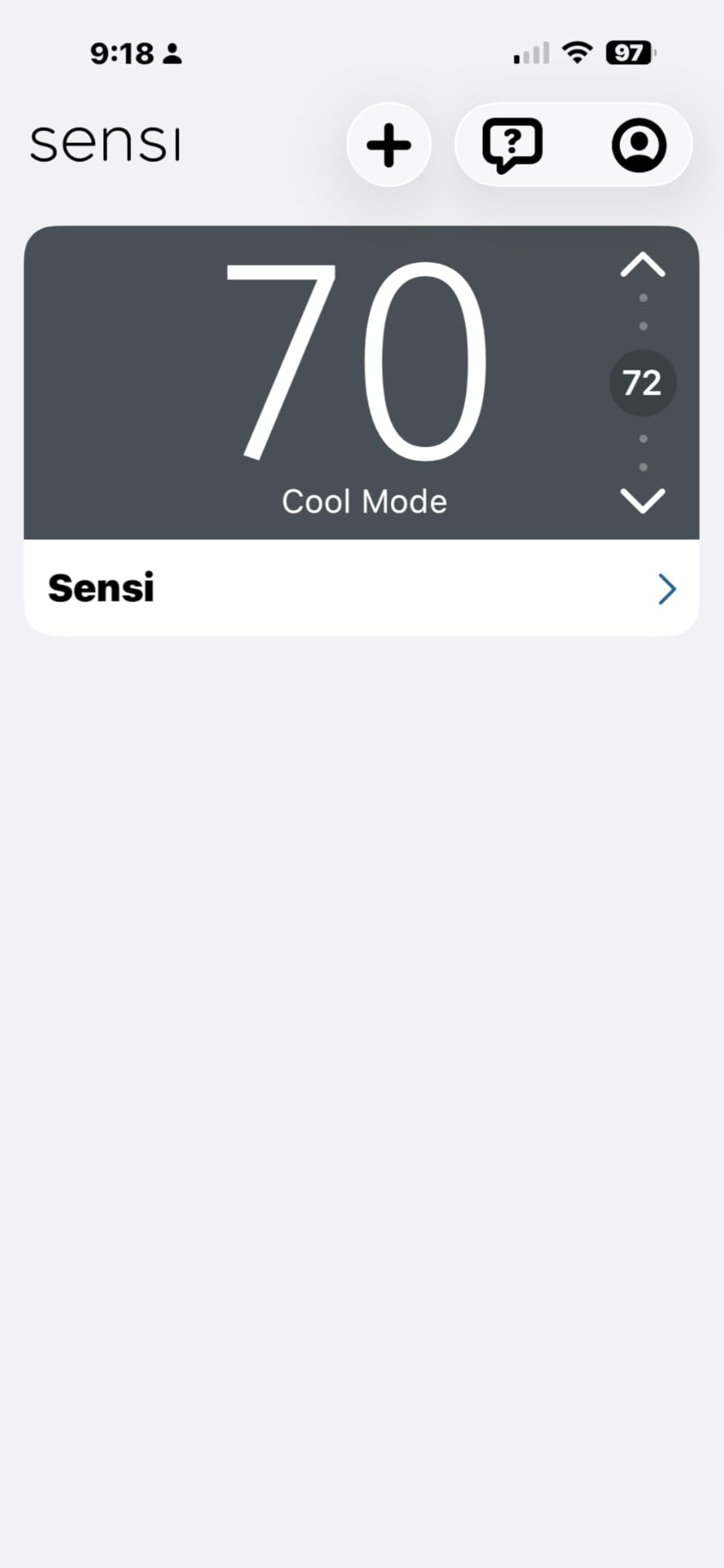 Sensi Touch Smart Thermostat by Emerson with Touchscreen Color Display, Programmable, Wi-Fi, ST75 - Black customer photo 1