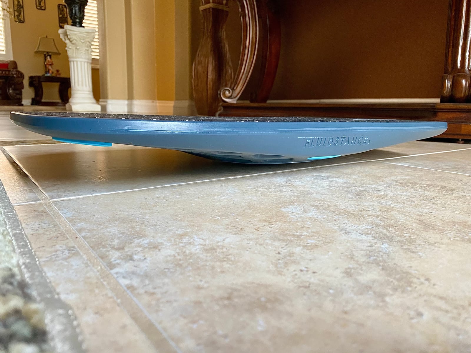 FluidStance Adult Balance Board for Standing Desk - Anti Fatigue USA Made 360 Degree Rocker Wobble Board as Exercise Equipment to Increase Focus & Movement - Sustainable Anti-Slip Plane Standing Board customer photo 1