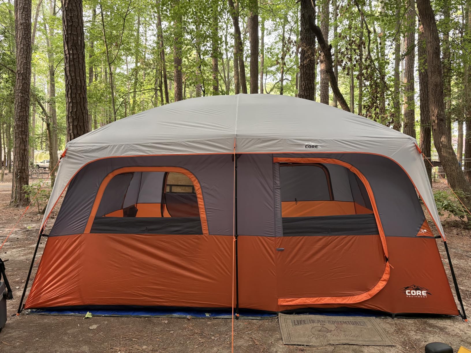 Tent for Family Camping | 10 Person / 11 Person / 12 Person Large Multi Room Cabin Tents for Car Camping & Outdoor Adventures customer photo 1