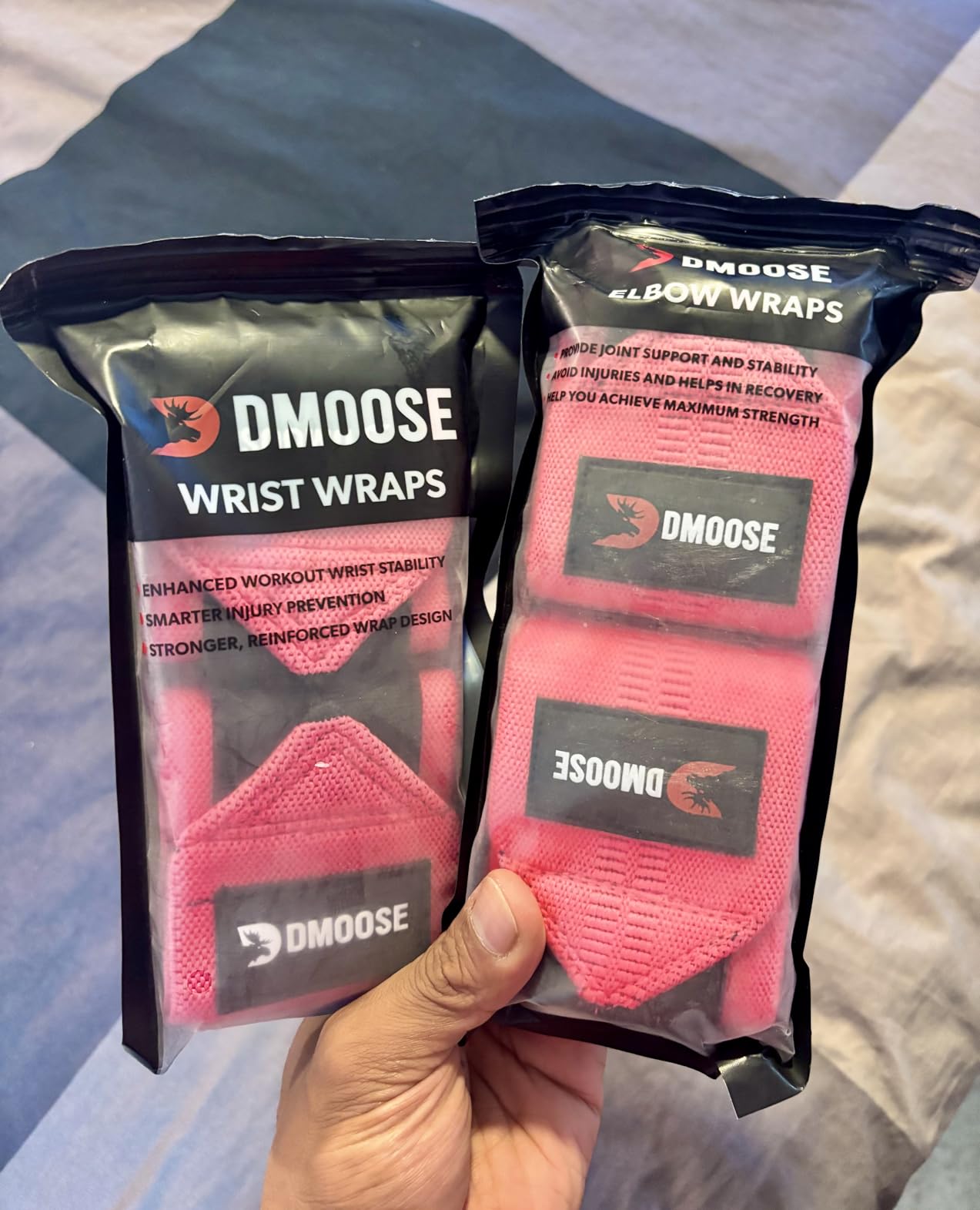 DMoose Fitness Wrist Wraps for Weightlifting 18
