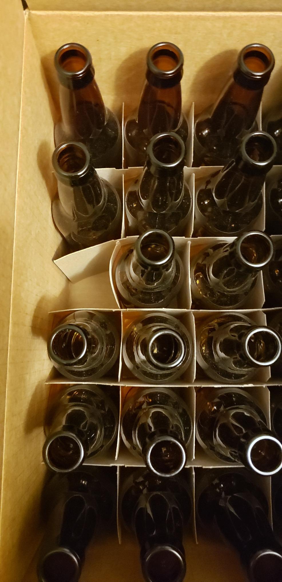 FastRack Amber Beer Bottles 12oz (Pack of 24) | Longneck Glass Beer Bottles with Pry-off Crown Finish for Home Brewing Mead, Cider & Kombucha | Durable Brewing Bottle & Bottling Kit customer photo 2