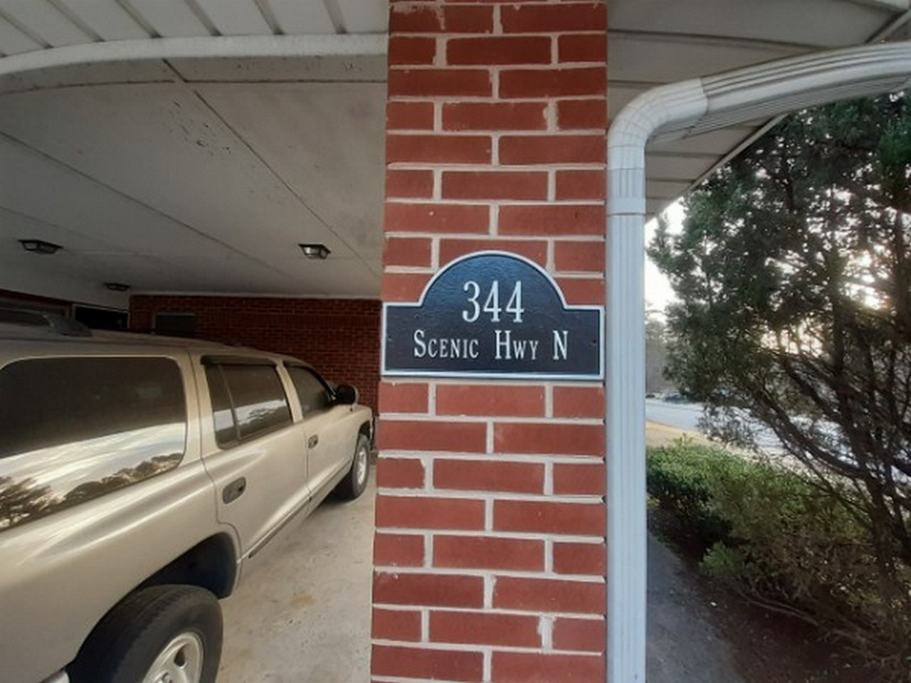 Whitehall Personalized Cast Metal Address Plaque with Arch Top. Made in the USA. Display Your Address and Street Name. Custom House Number Sign. Wall Mounted Sign. customer photo 2