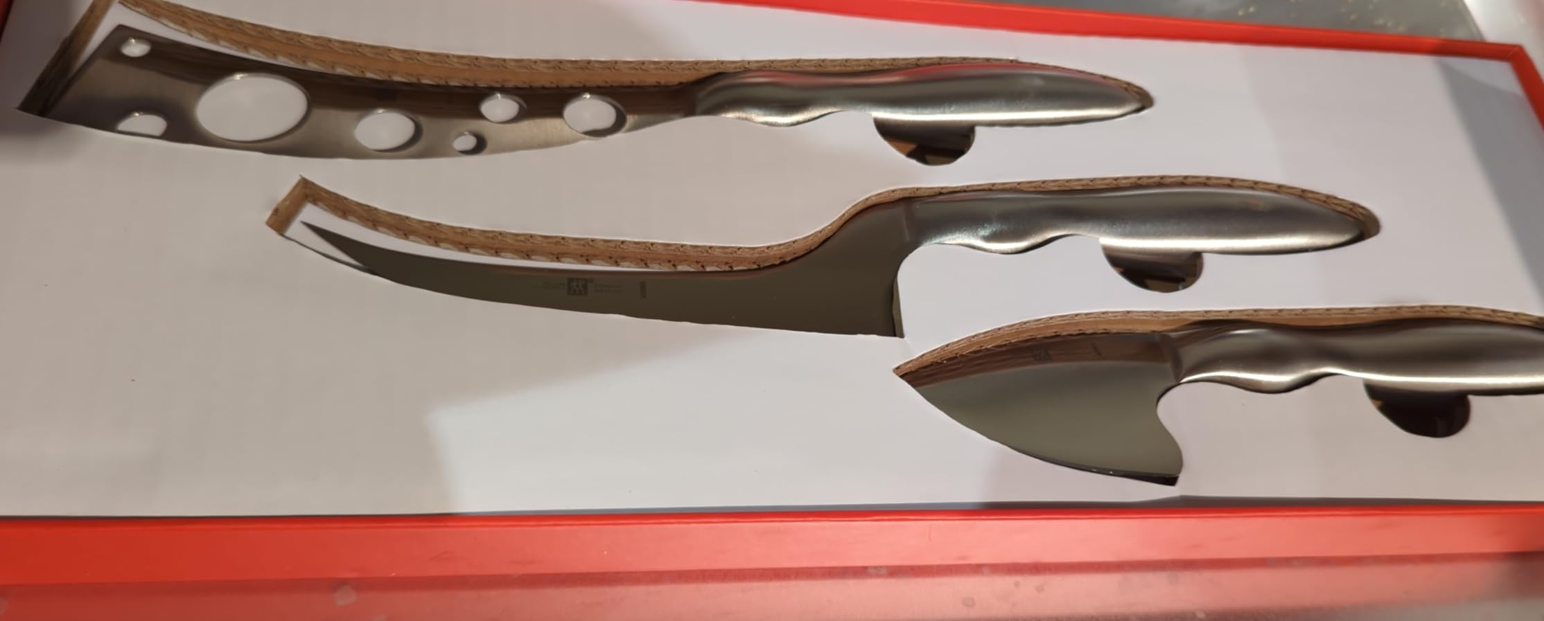 ZWILLING Collection 3-pc Cheese Knife Set for Charcuterie Board, Gift Set customer photo 1