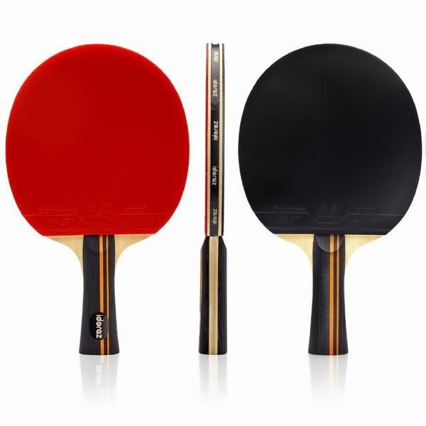Professional Ping Pong Paddle with ITTF Rubber and Carrying Case | Table Tennis Racket with Speed 99, Spin 93, Control 90 customer photo 2