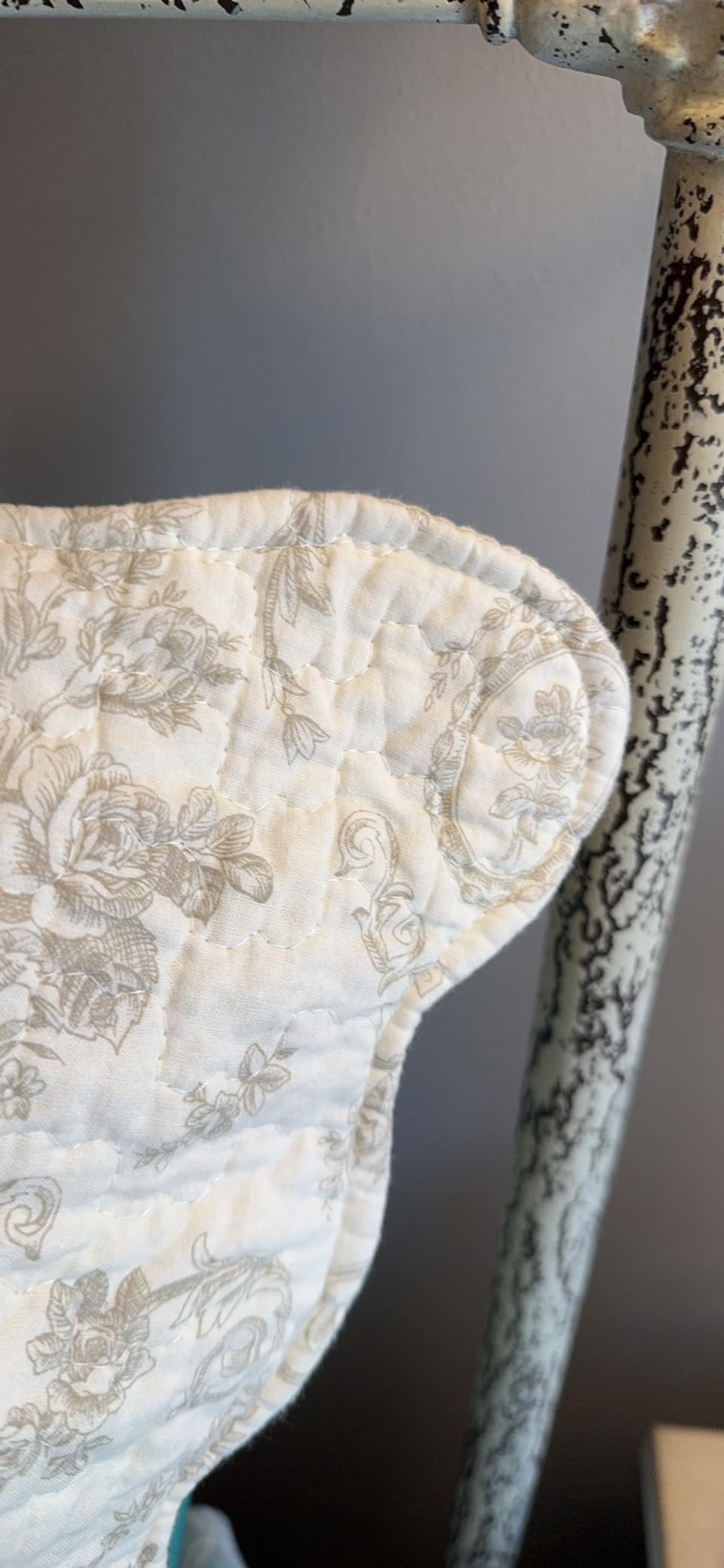 Cozy Line Home Fashions French Medallion 100% Cotton Bedding Quilt Set, Beige Ivory Rose Flower Reversible Coverlet Bedspread (Cream Eggnog, Queen -3 piece) customer photo 2