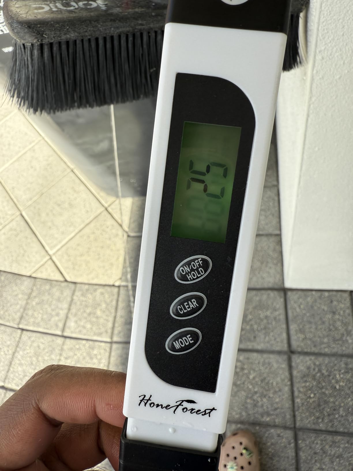 HoneForest TDS Meter, Digital Water Tester - Accurate and Reliable, Measures TDS, EC & Temperature (°F/°C), 0-9990ppm, Water Test Meter for Drinking Water, RO/DI System, Aquariums, etc customer photo 2