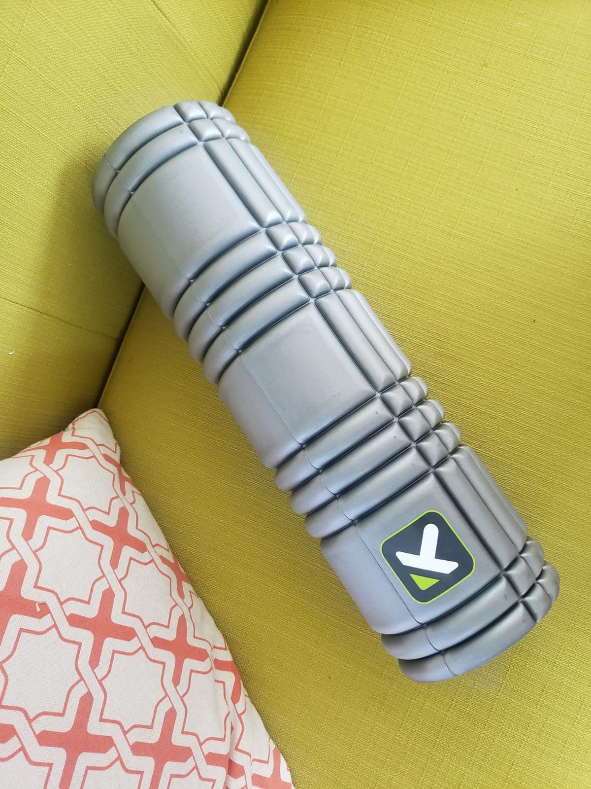 TriggerPoint CORE Foam Massage Roller with Softer Compression for Exercise, Deep Tissue and Muscle Recovery - Relieves Muscle Pain & Tightness, Improves Mobility & Circulation (12'', 18'', 36'') customer photo 2