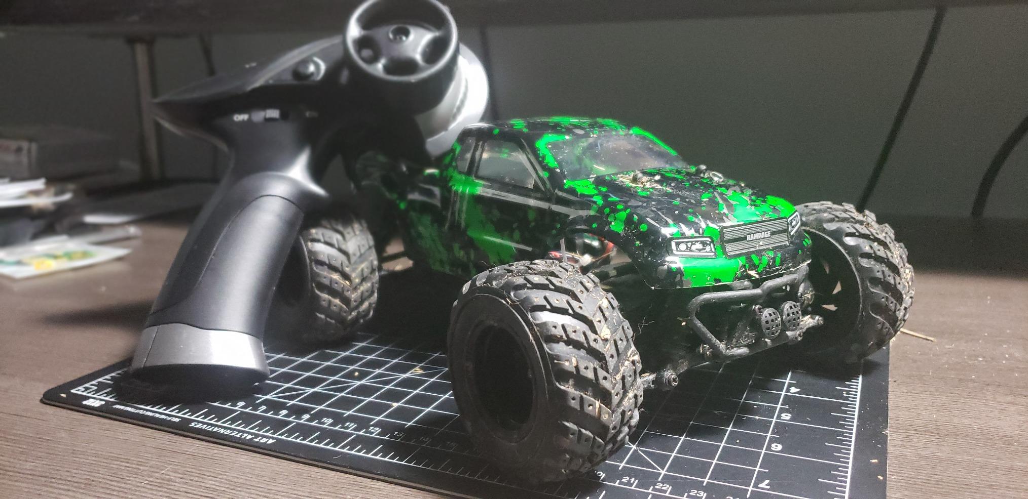 HAIBOXING 18859 1:18 Scale All Terrain RC Car, Hobby 4WD Remote Control Car | 2.4GHz Electric RC Vehicle 36 KPH High Speed 4X4 Waterproof Off-Road RC Truck with Two Rechargeable Batteries customer photo 2