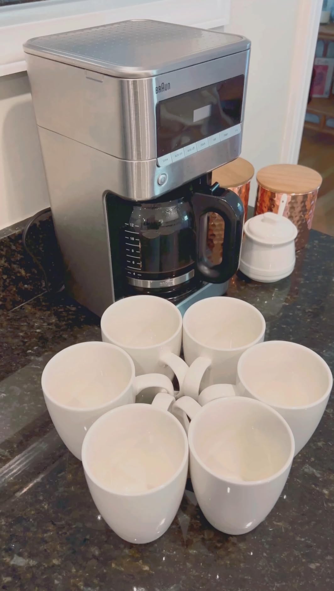 Sweese Porcelain Coffee Mugs - 16 Ounce - Set of 6, Cups for Latte, Hot Tea, Cappuccino, Mocha, Cocoa, White customer photo 2