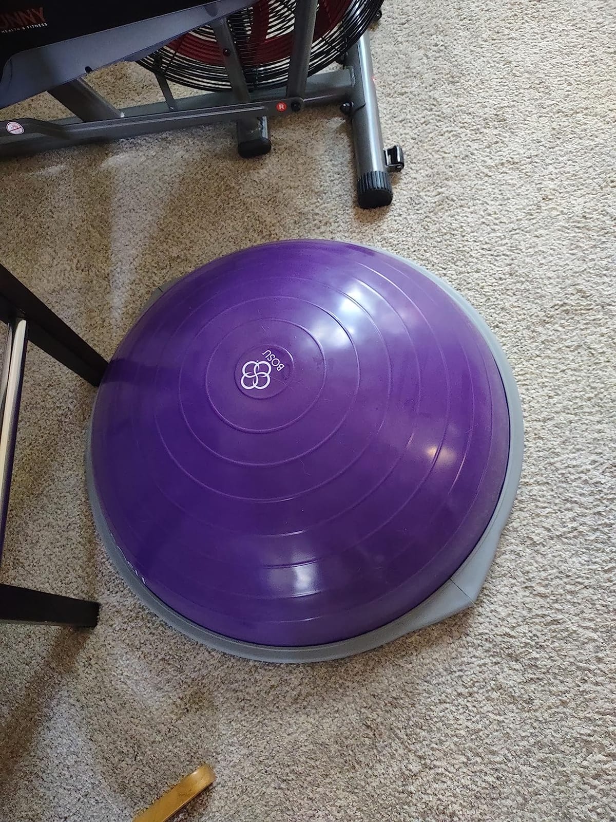 Bosu Balance Trainer, 65cm - Purple/ Gray customer photo 2