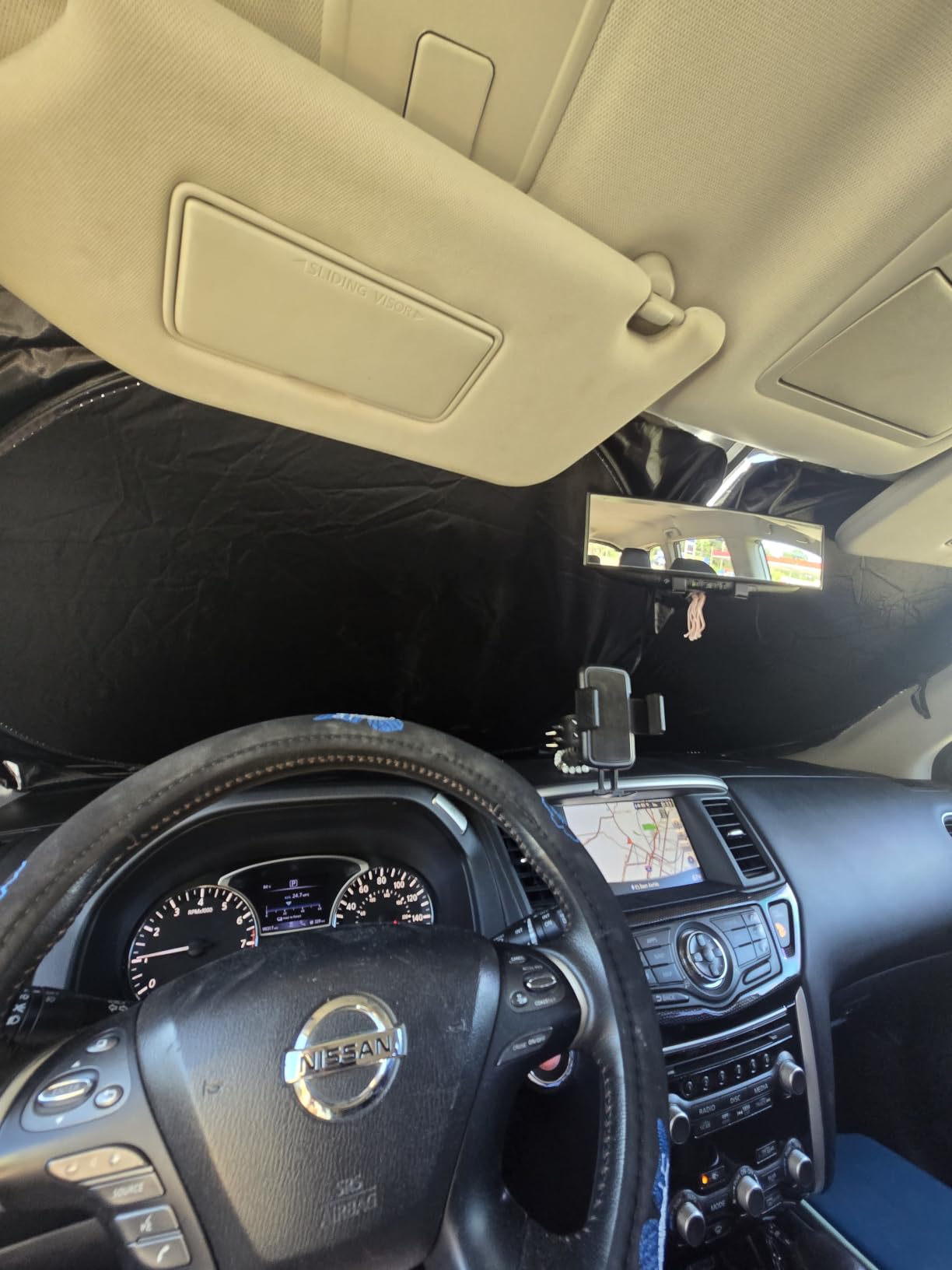 Magnelex Car Windshield Sunshade - Double-Layer Design for 2X Heat Blocking customer photo 2