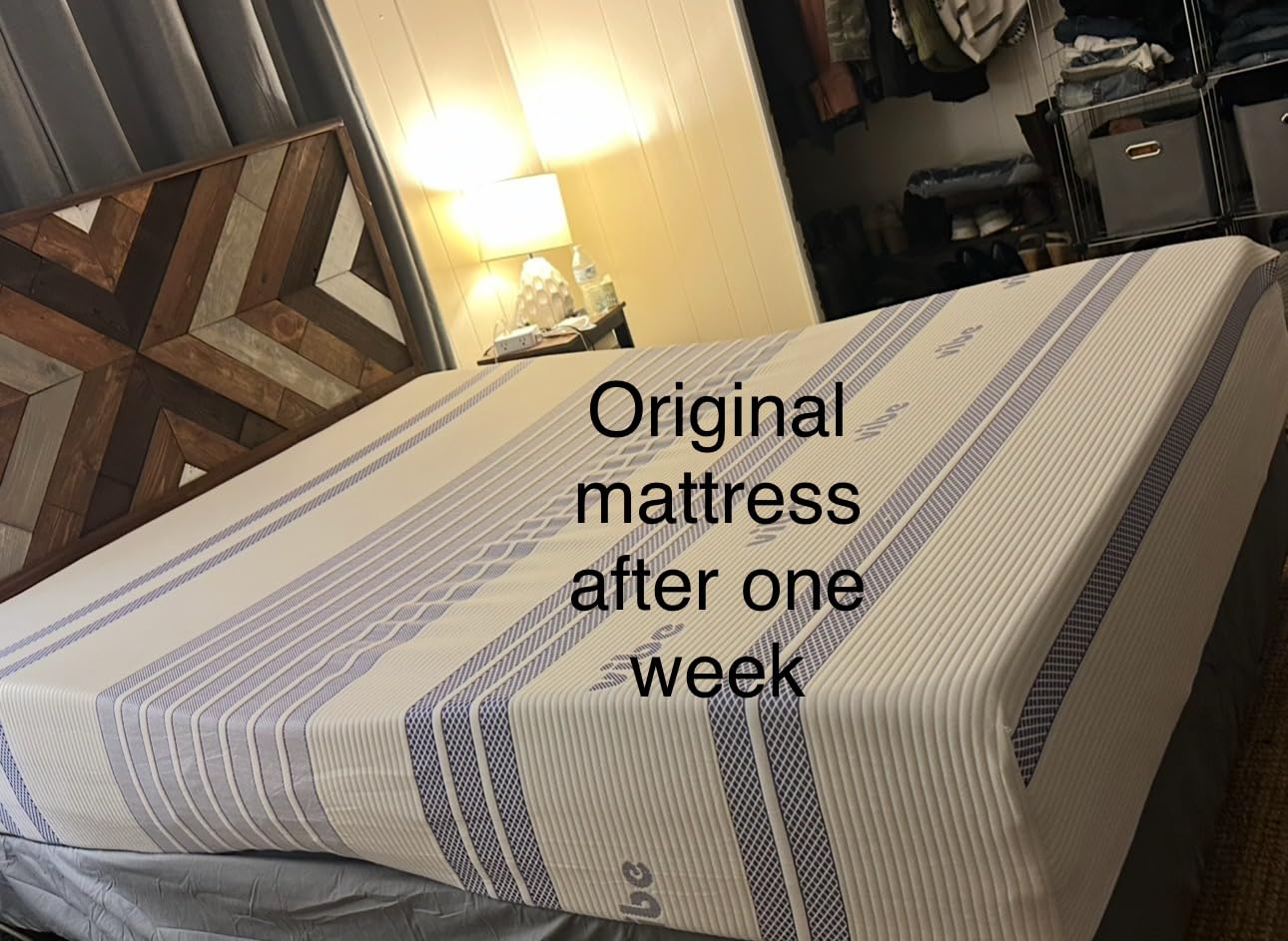 Vibe 12-Inch Gel Memory Foam Mattress - Cooling Gel - Pressure-Relieving Support - Medium-Firm Feel - CertiPUR-US Certified - Bed-in-a-Box - Twin XL Size customer photo 2
