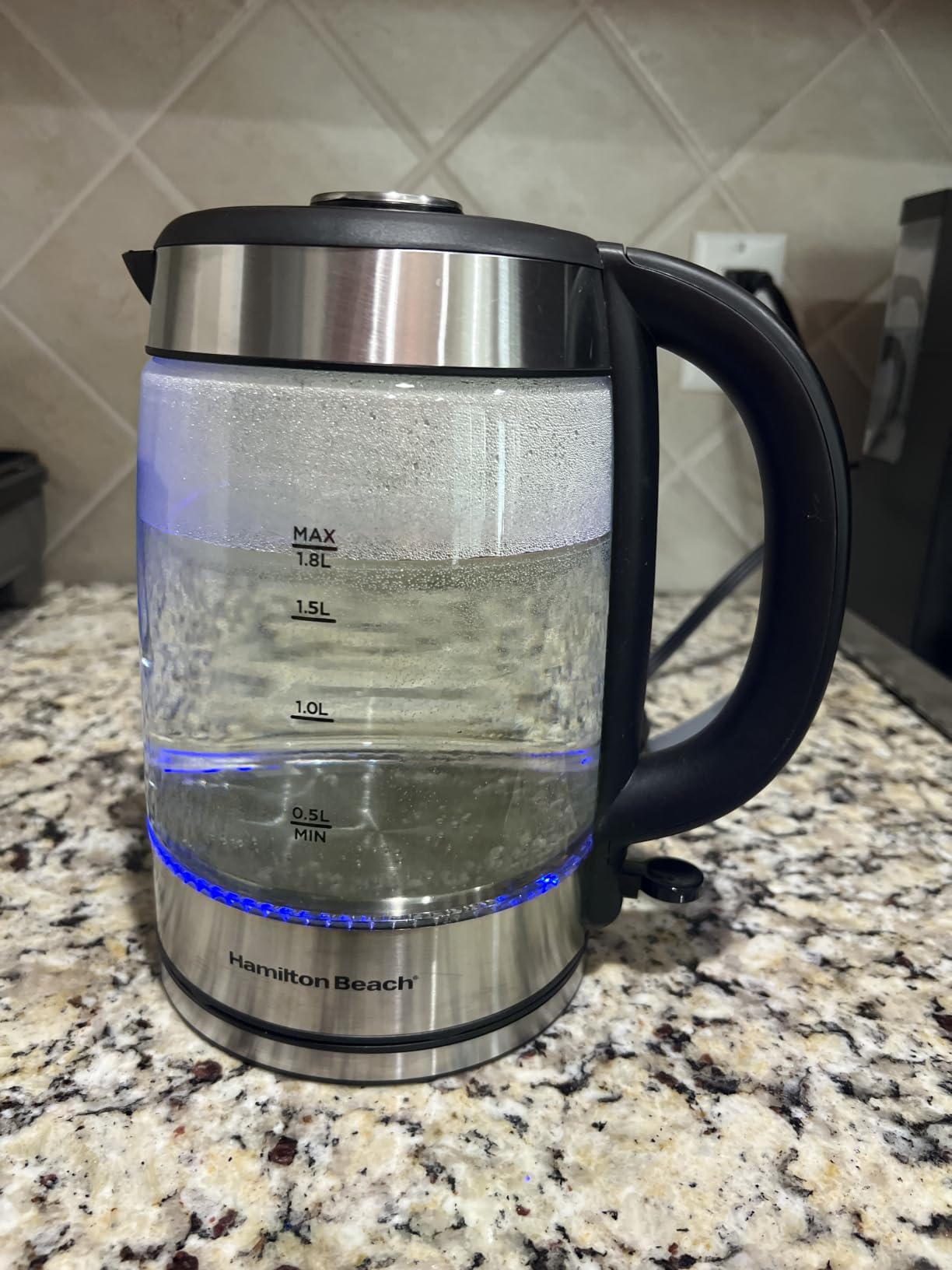 Hamilton Beach 1 Liter Electric Tea Kettle, Water Boiler & Heater customer photo 1