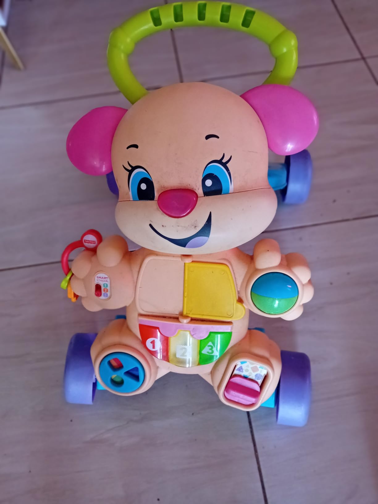 Fisher-Price Laugh & Learn Smart Stages Learn With Sis Walker, Pink customer photo 1