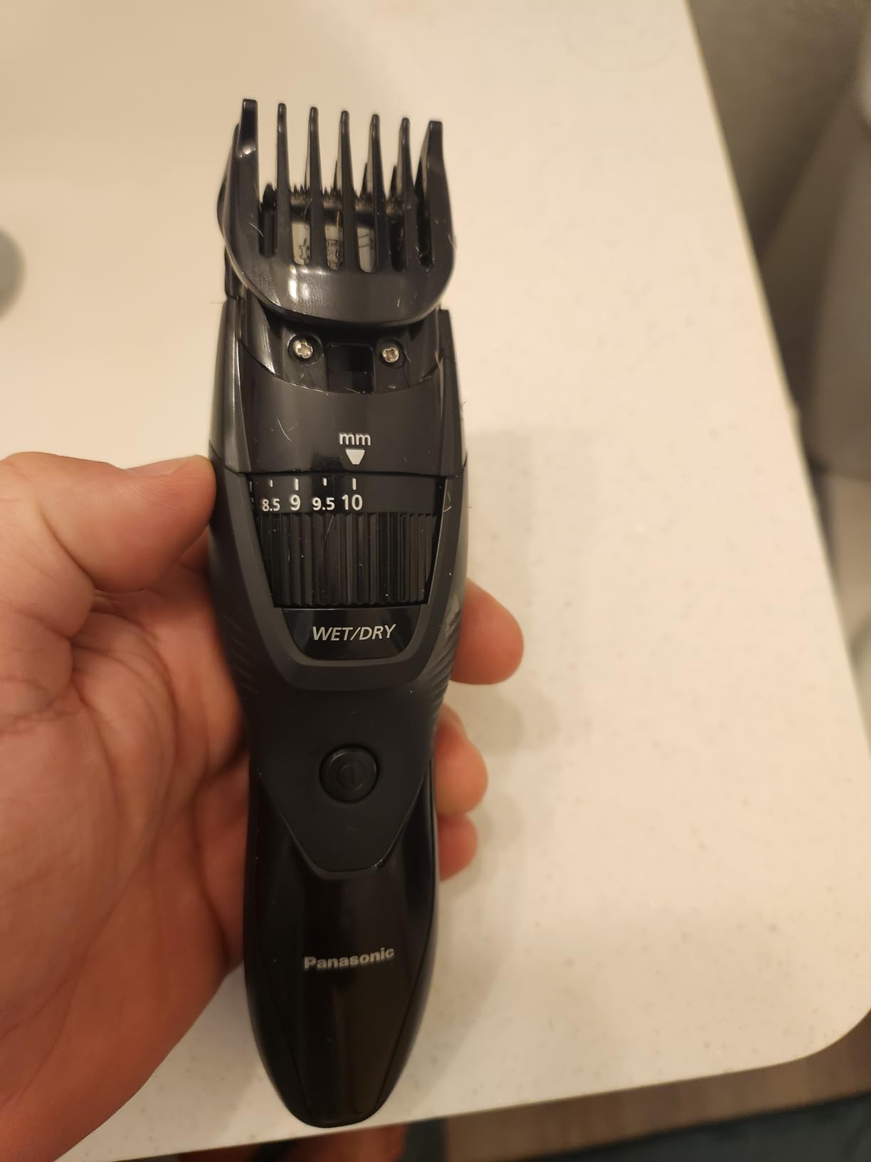 Cordless Beard Trimmer for Men with Precision Dial, 19 Adjustable Length Settings, Rechargeable Battery, Washable, Birthday Gifts for Men, ER-GB42-K (Black) customer photo 1
