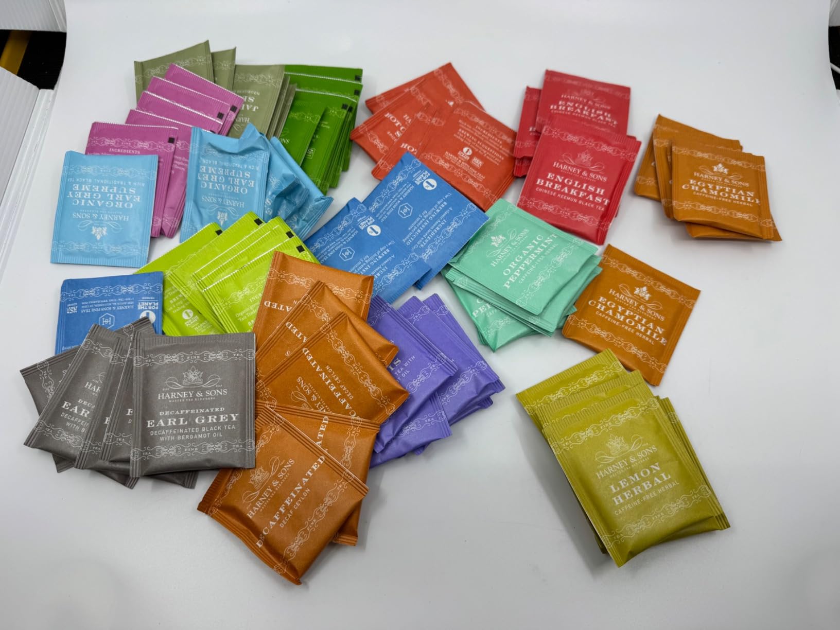 Harney & Sons Assorted Tea Bag Sampler Bundle 42 Count With Honey Crystal Packs customer photo 2