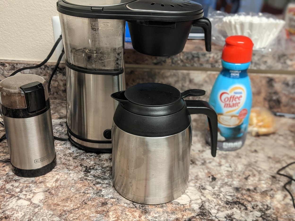 Bonavita 8 Cup Drip Coffee Maker Machine, One-Touch Pour Over, Auto Pause Brewing with Stainless Steel Double Wall Thermal Carafe, SCA Certified, Dishwasher Safe, BV1901TS | Stainless Steel Double Wall Thermal Carafe, SCA, Dishwasher Safe, BV1901TS customer photo 2