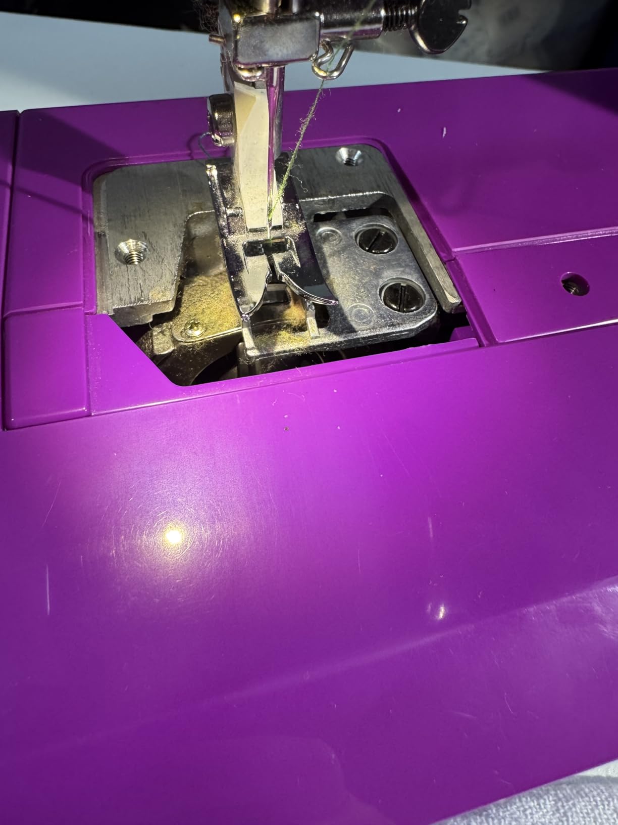 Janome Arctic Crystal Easy-to-Use Sewing Machine with Interior Metal Frame, Bobbin Diagram, Tutorial Videos customer photo 2