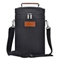 Tirrinia 2 Bottle Insulated Wine Tote Carrier Bag customer photo 1