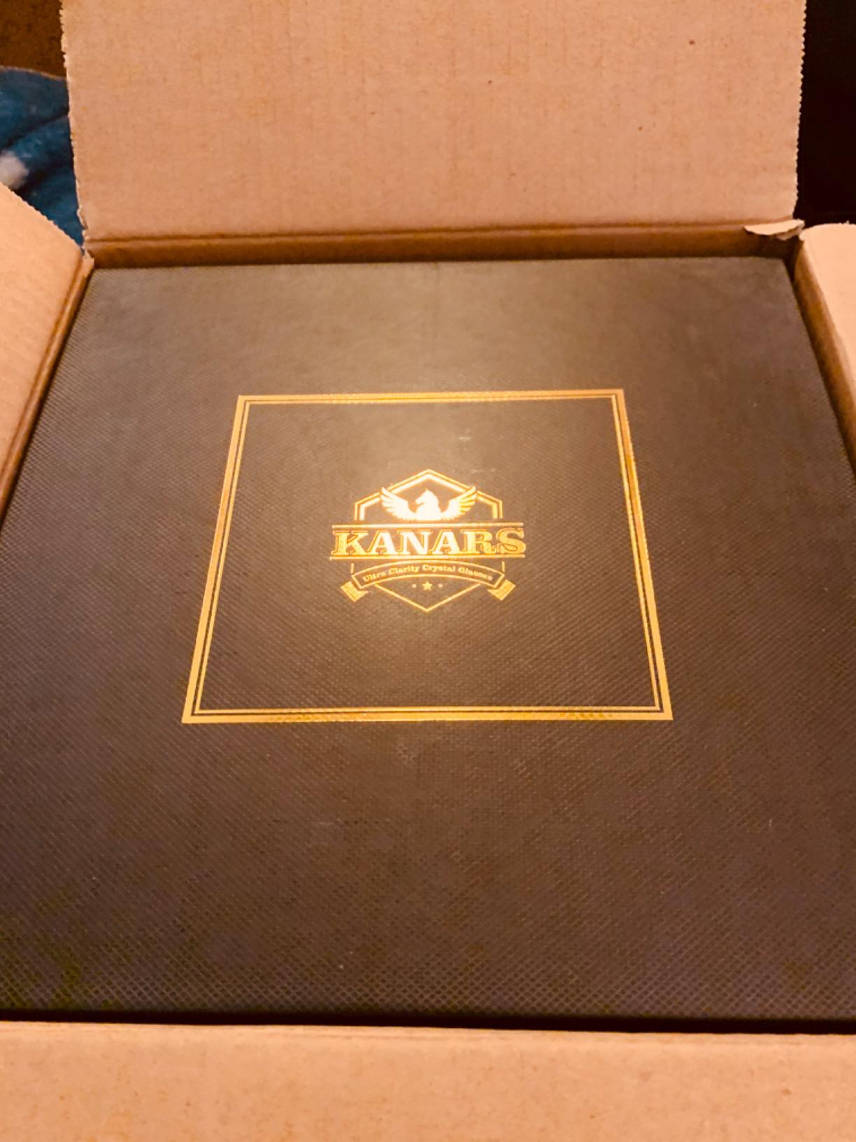 KANARS Old Fashioned Whiskey Glasses 11Oz Crystal Bar Glassware Set of 4 | Emperor Rocks Glasses for Bourbon Cocktail Scotch Snifter Malt Cognac Heavy Unique Men Gift Dad Birthday customer photo 2