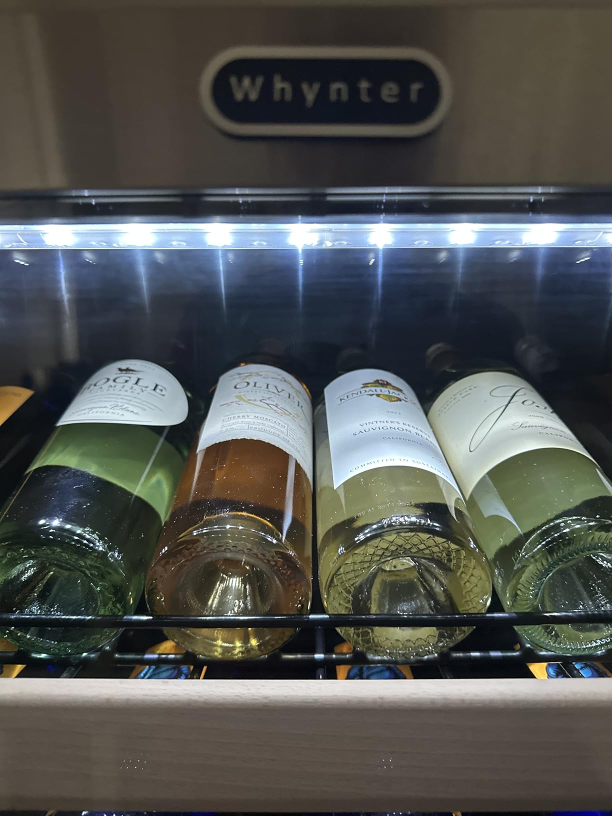 Whynter Wine Refrigerator, 92 Bottle, Large Capacity, Dual Zone, BWR-0922DZ | Digital Temperature Control and UV Protected Glass Door, Quiet Compressor Cooling, Stores and Chills Your Wine Collection customer photo 1