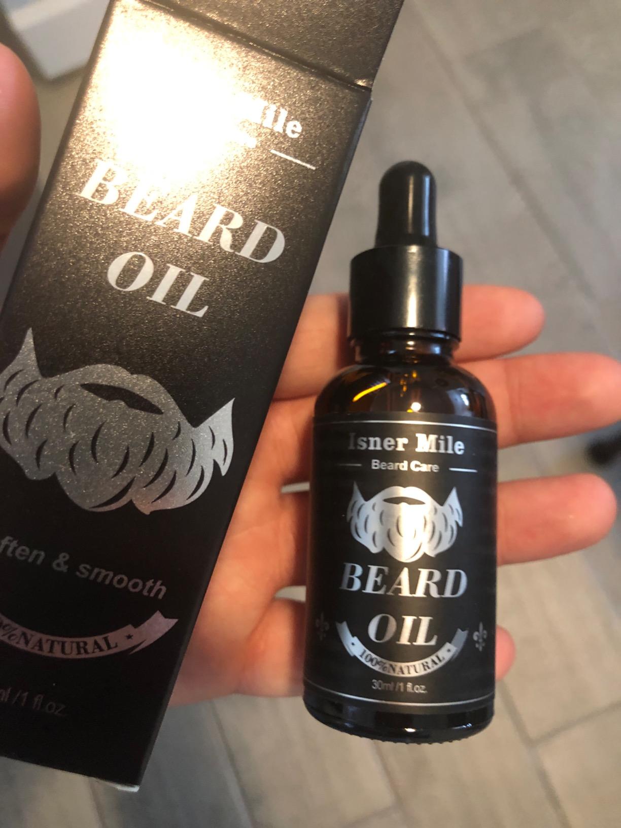 Beard Kit Birthday Gifts for Men Grooming & Care w/ Wash, Brush, Balm, Comb | Conditioner & Oils, Straight Razor, Christmas Stocking Stuffer Valentines Fathers Gifts Basket for Dad Him Boyfriend Husband customer photo 1