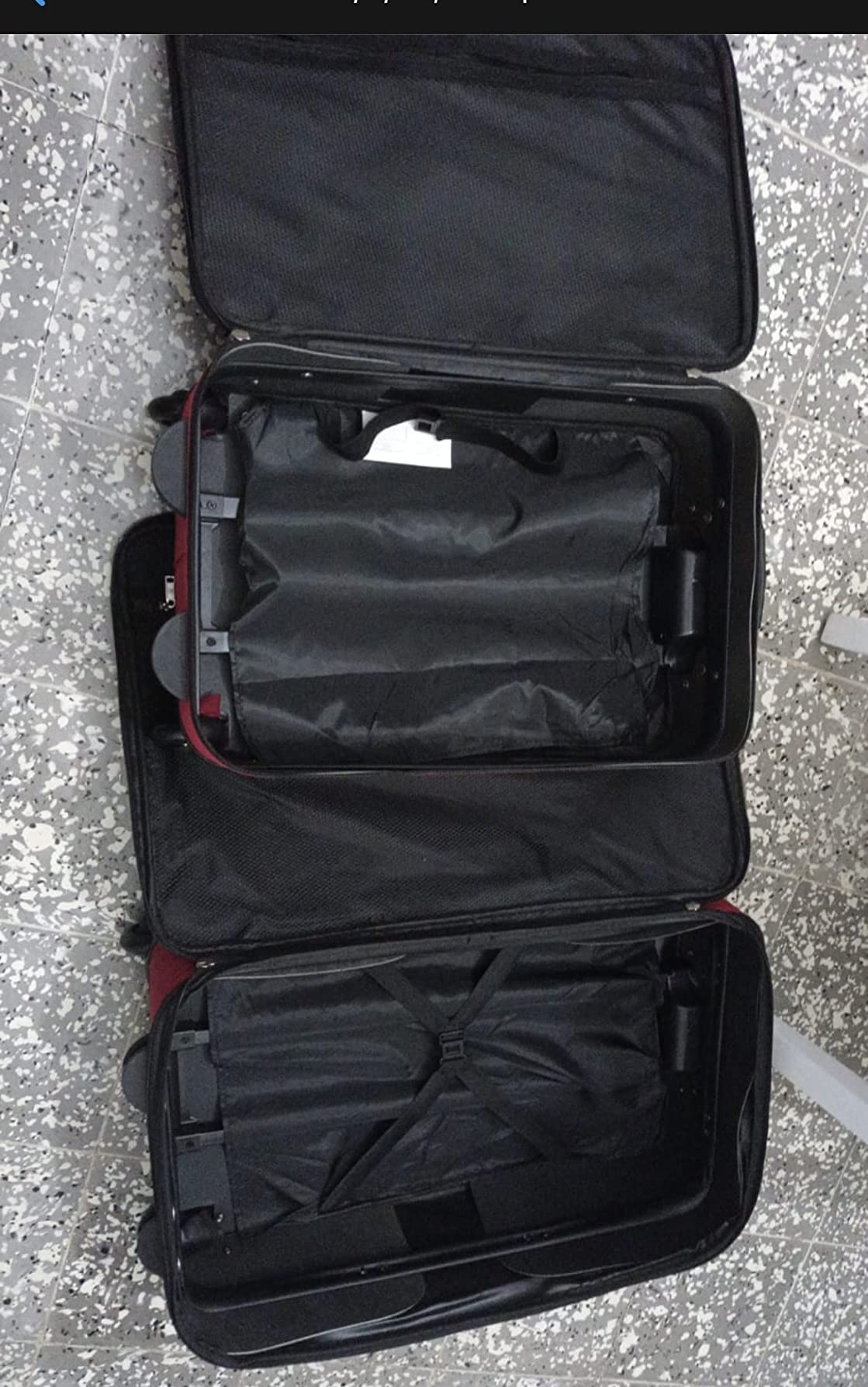 American Tourister Fieldbrook XLT Softside Upright Luggage, Navy, 3-Piece Set (BB/21/25) customer photo 1