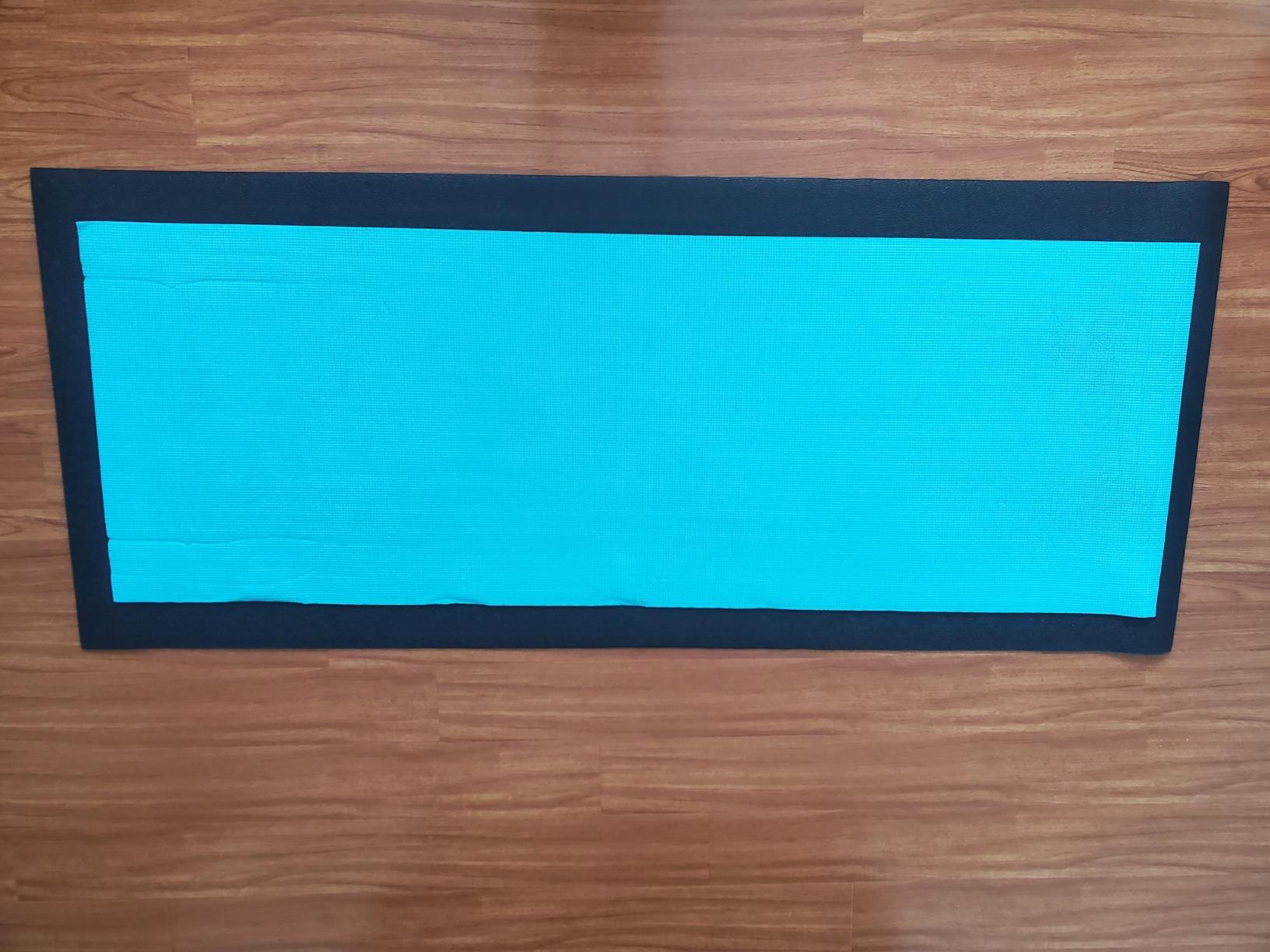 Amazon Basics Treadmill Mat and Exercise Equipment Floor Protector customer photo 2