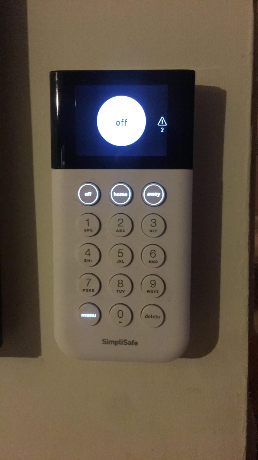 SimpliSafe 8 Piece Wireless Home Security System - Optional 24/7 Professional Monitoring - No Contract - Compatible with Alexa and Google Assistant, White customer photo 2
