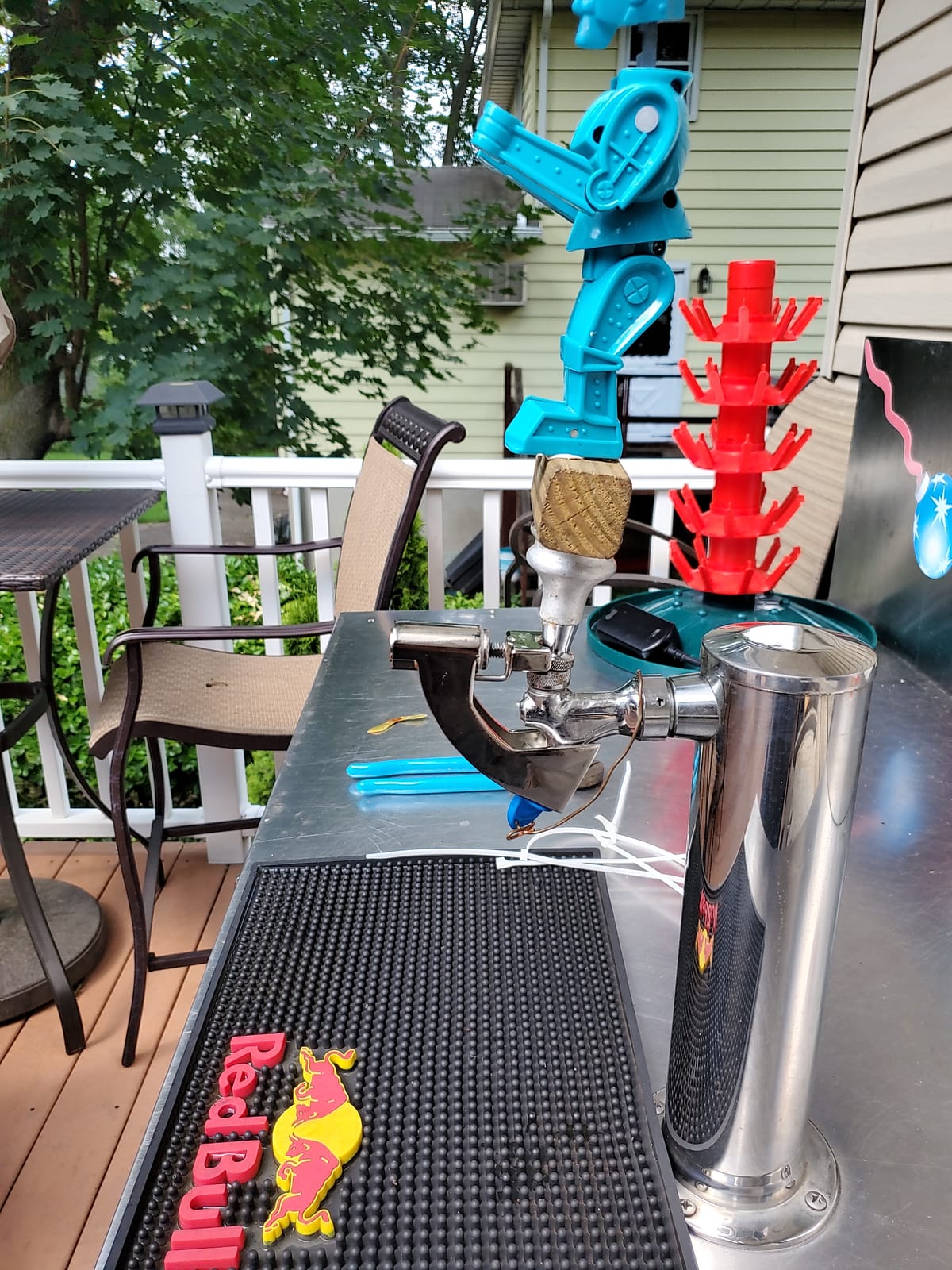 Chrome Tap Lock for Standard Draft Beer Faucet - No Flow Until You Say So customer photo 2