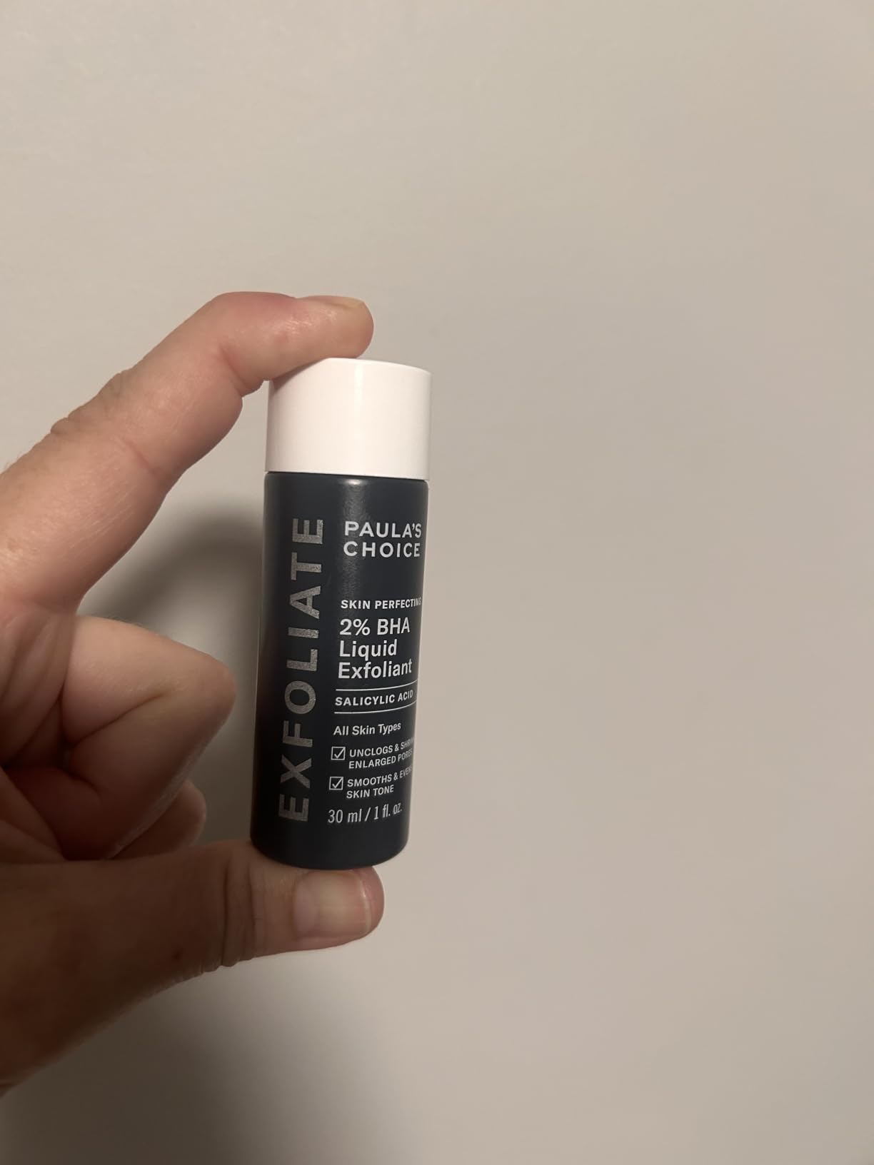 Paula's Choice SKIN PERFECTING 2% BHA Liquid Exfoliant | Gentle Salicylic Acid Facial Exfoliator for Blackheads, Enlarged Pores, Wrinkles & Fine Lines customer photo 2