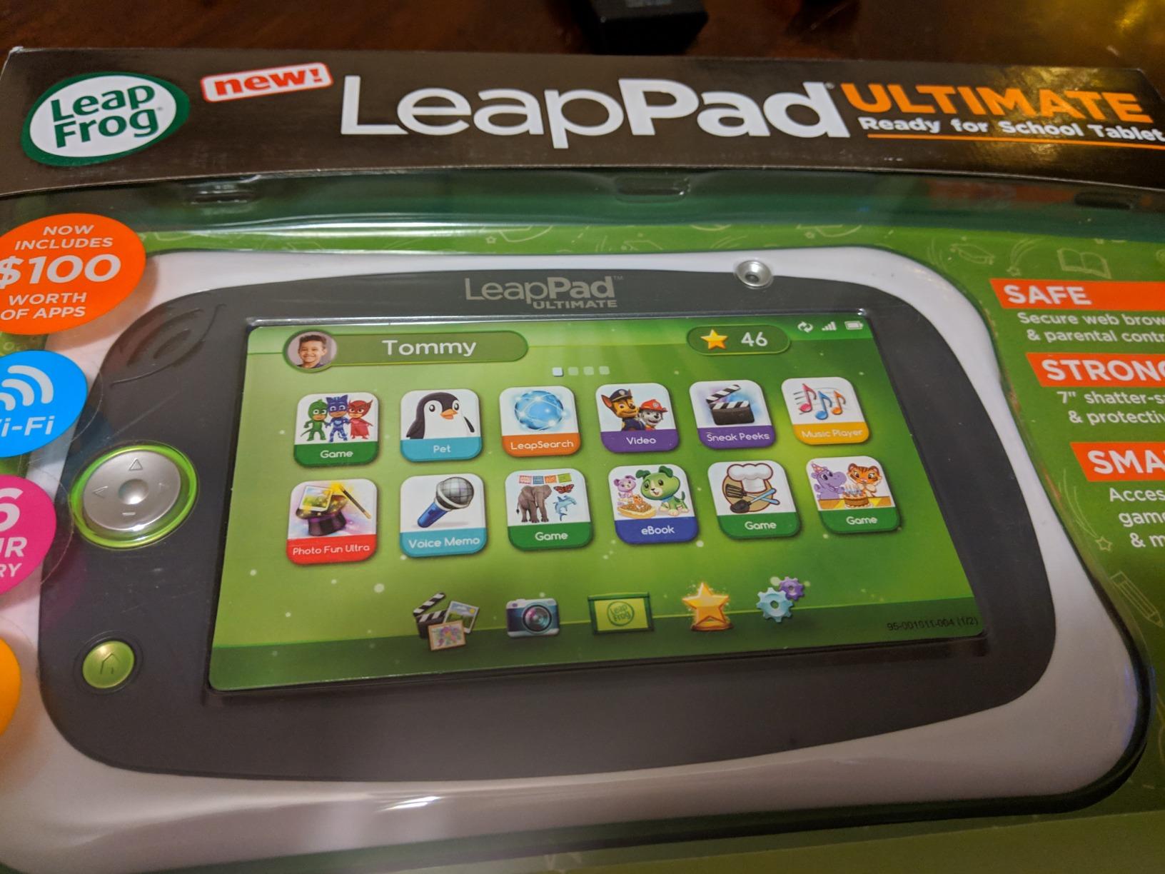 LeapFrog LeapPad Ultimate Ready for School Tablet, Green customer photo 2