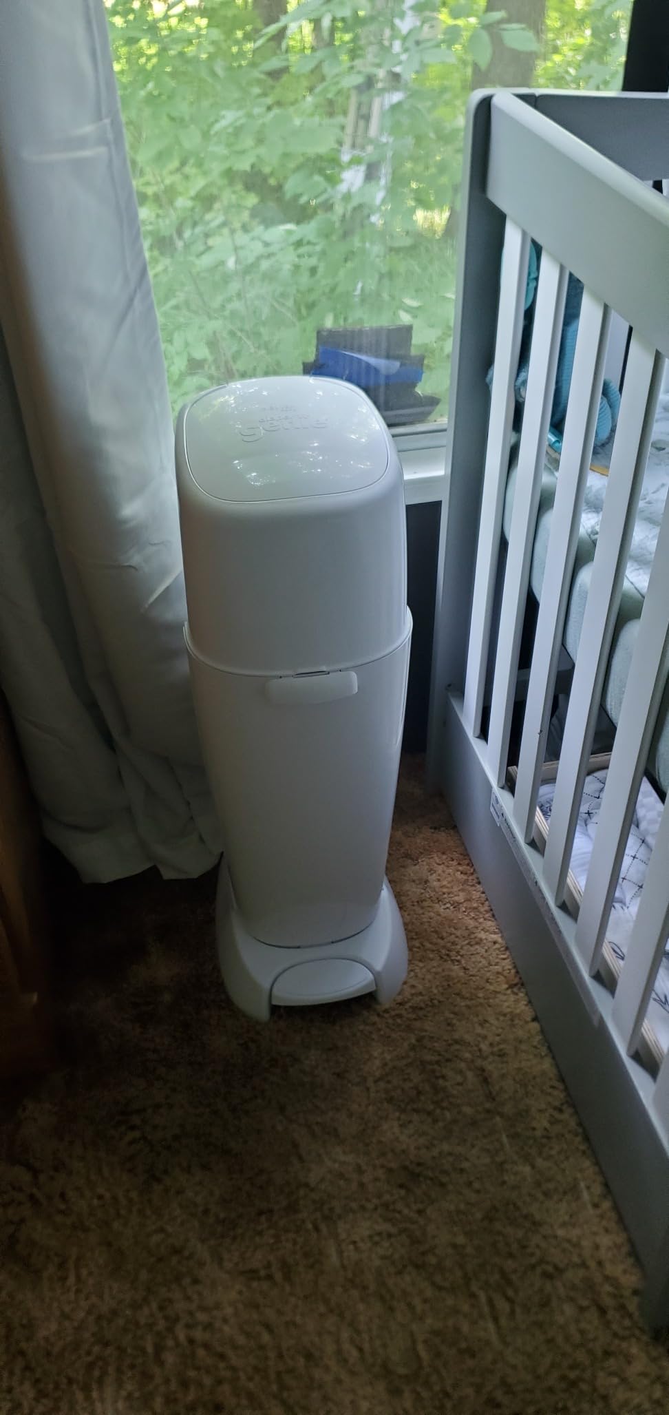 Diaper Genie Registry Gift Set | Includes Diaper Genie Complete Diaper Pail, 8 Refill Bags, 1 Carbon Filter | Perfect Starter Kit customer photo 2