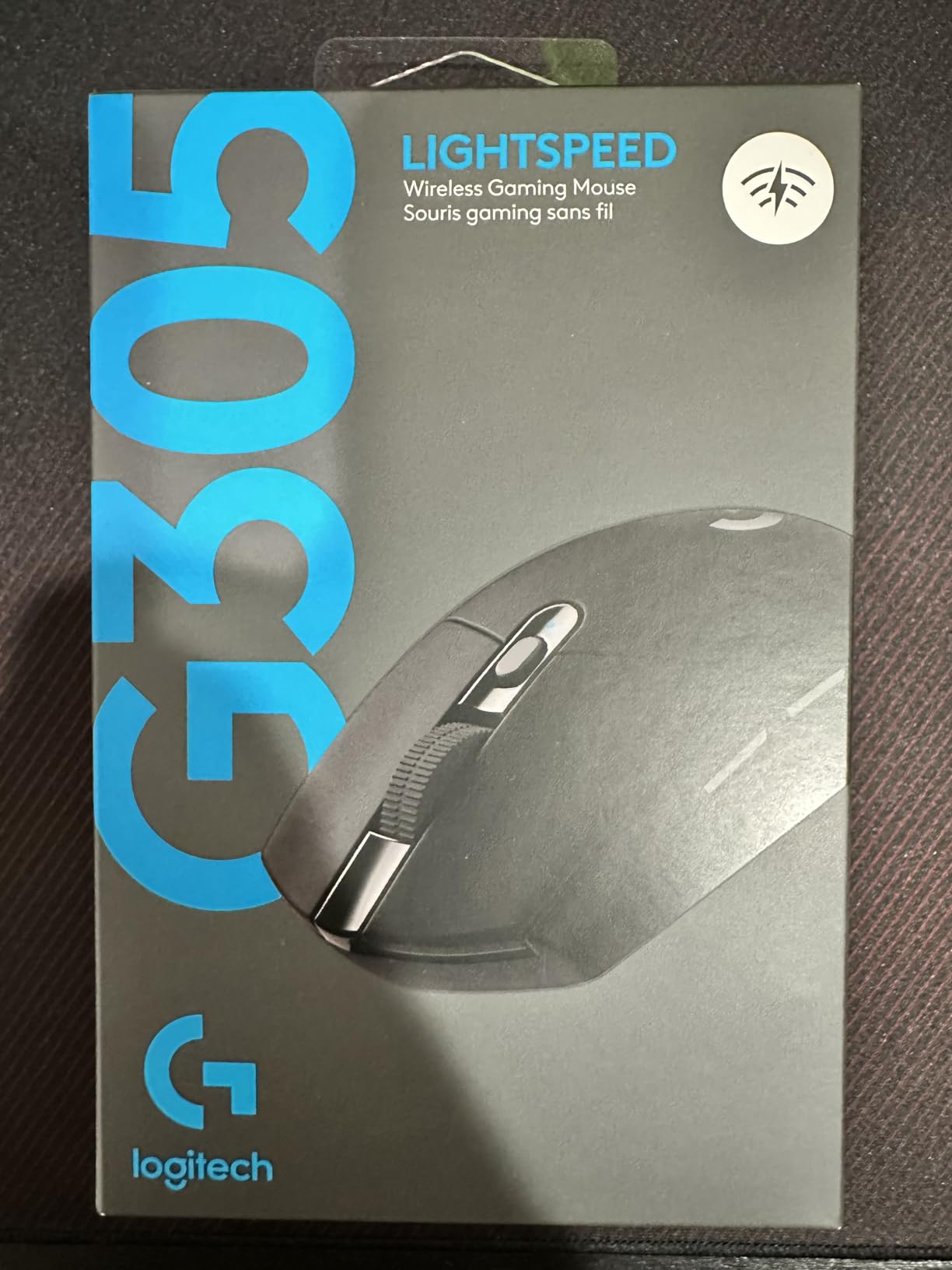 Logitech G305 Lightspeed Wireless Gaming Mouse - Black | HERO sensor, 12,000 DPI, Six programmable buttons, 250-hour battery, On-board memory customer photo 1
