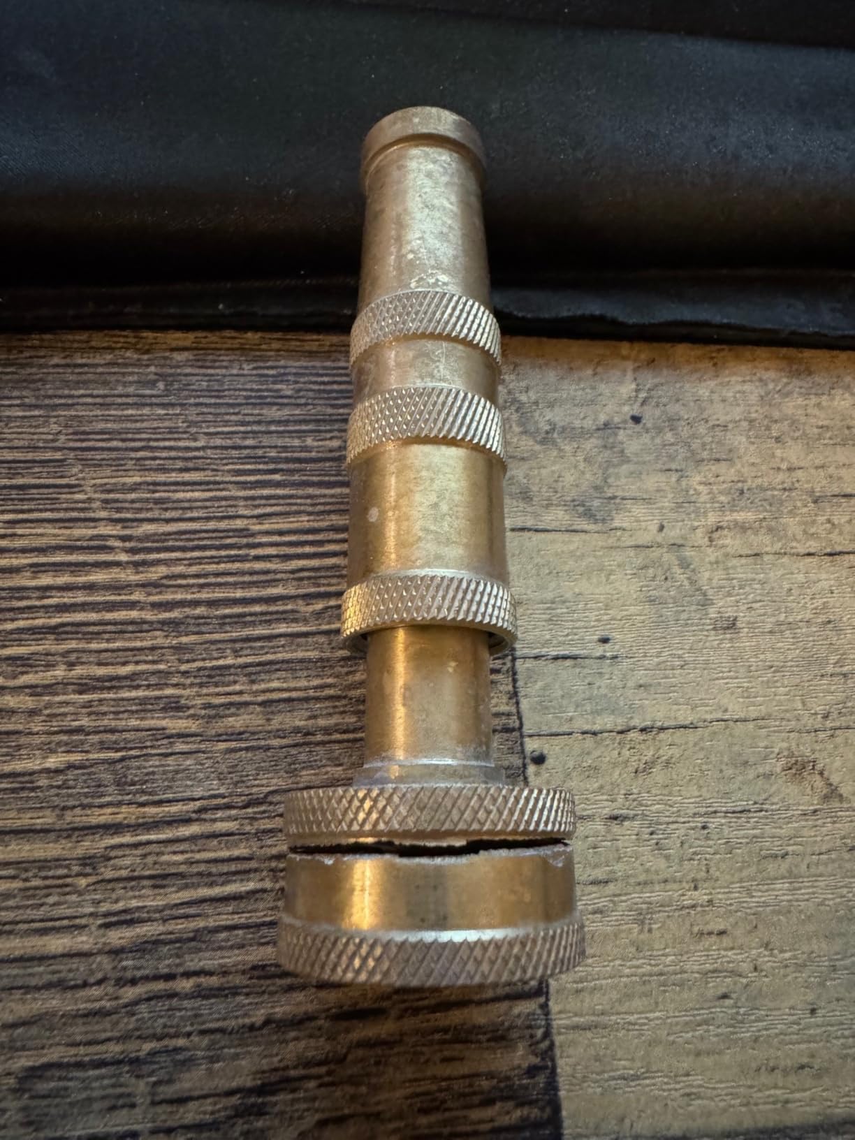 Twinkle Star Heavy-Duty Brass Adjustable Twist Hose Nozzle, 2 Pcs | 3/4