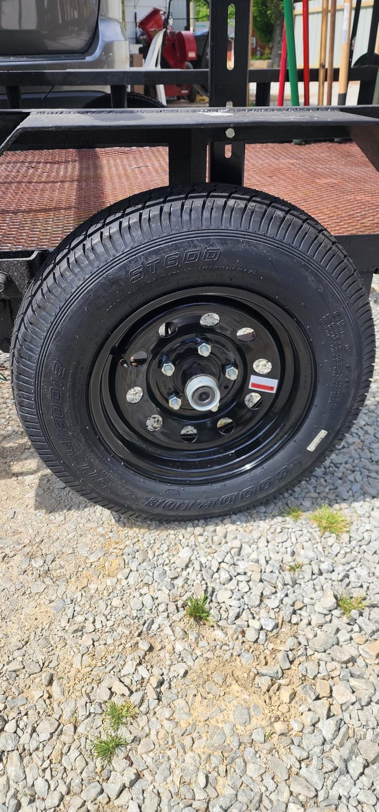 eCustomrim 2-Pack Trailer Tire Rim Assembly ST175/80D13 Load Range C | 13 Inch 6 Ply Tires, 5 Lug On 4.5 Inch Center Black Wheel For Utility Cargo Trailers customer photo 2
