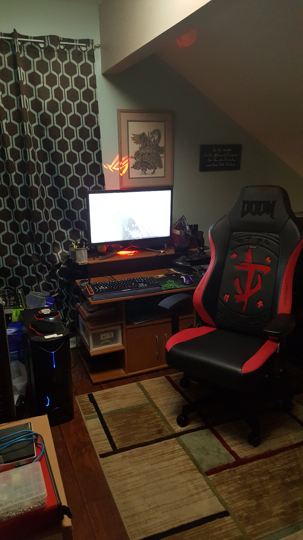 noblechairs Hero Gaming Chair/Office Chair with Lumbar Support, PU Faux Leather, Black | Big and tall gaming chair for adults, wide ergonomic office chair, adjustable lumbar, 4D armrests customer photo 1