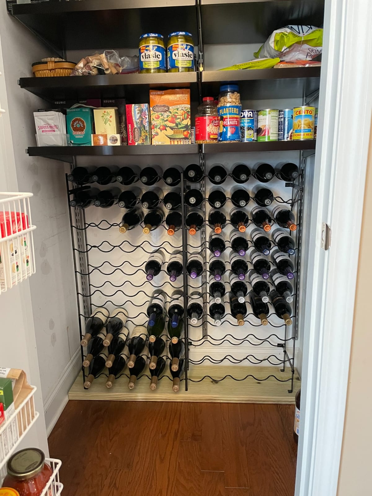 Sorbus Freestanding Floor Wine Rack, Home Bar & Cellar Storage (100 Bottle) customer photo 1