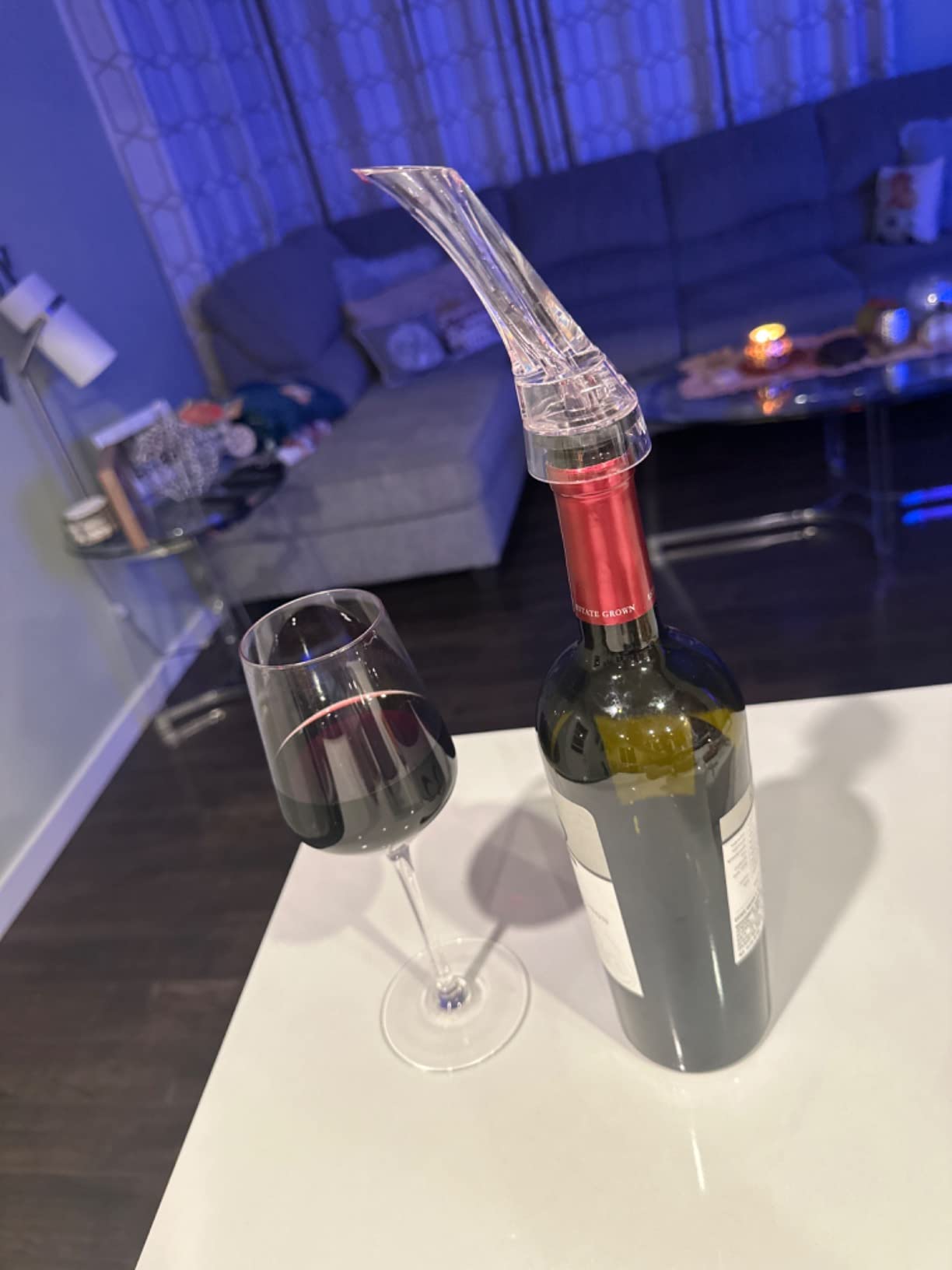 VINABON Wine Aerator Pourer Spout - Updated 2026 Professional Wine Aerator customer photo 2