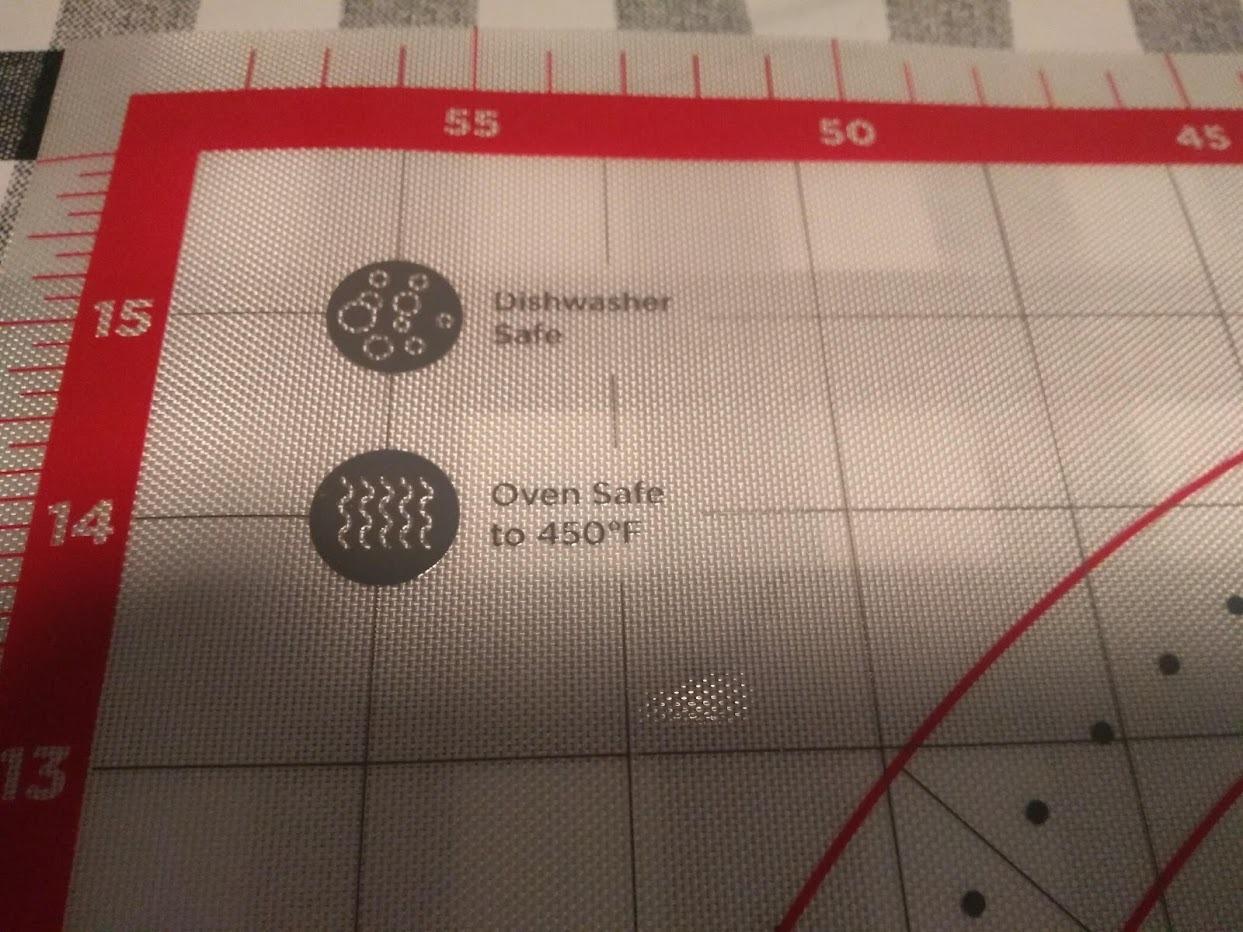 OXO Good Grips Silicone Baking Mat - 11.5 in X 16.5 customer photo 2