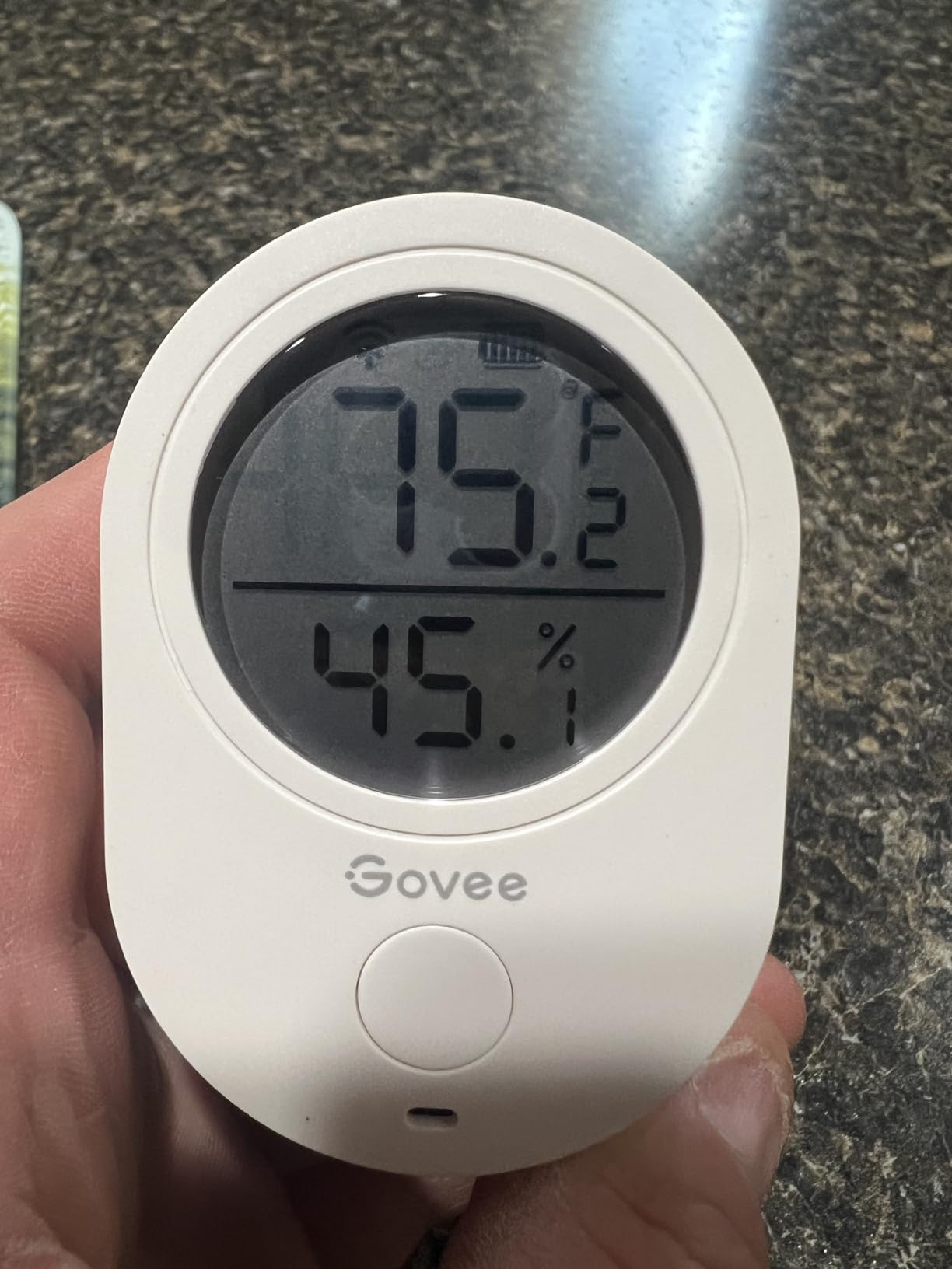 Govee Smart WiFi Thermometer Hygrometer H5051 Indoor with LCD & App Alert | Temperature and humidity monitor greenhouse & wine cellar remotely, get 2-year free data storage export customer photo 2