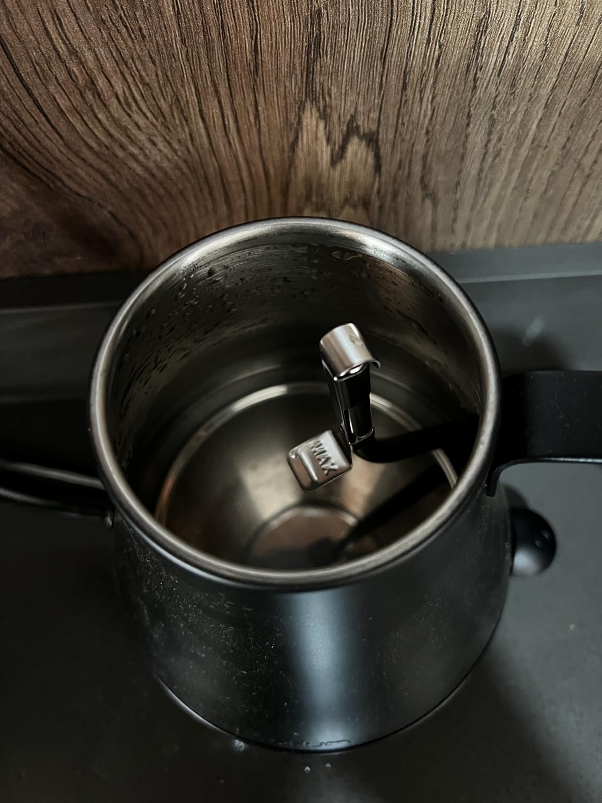 Bodum 27oz Bistro Gooseneck Electric Water Kettle, Pour Over Coffee & Tea, Stainless Steel, Matte Black customer photo 2