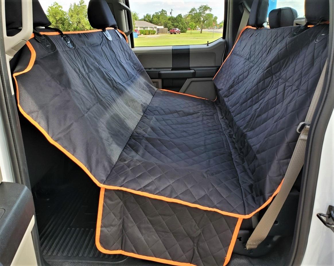Black Standard Dog Car Hammock Back Seat Cover, Waterproof Backseat Cover Protector for Truck Bench Rear of Sedans or SUVs, Essential Pet Supplies Vacuum or Wipe Clean, Machine Washable customer photo 2