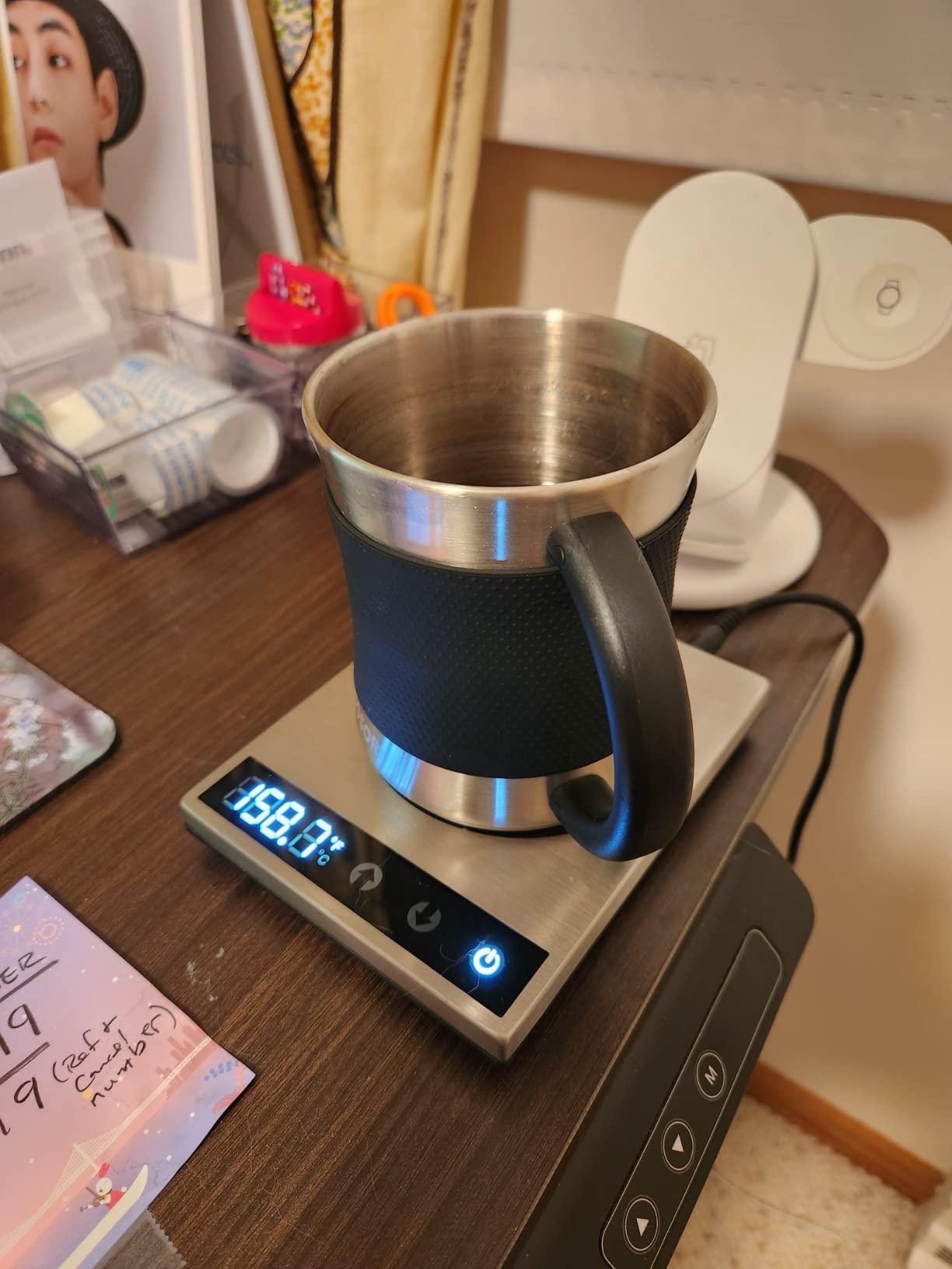 Cosori Coffee Mug Warmer & Mug Set, 1°F Precise Temperature Control customer photo 2