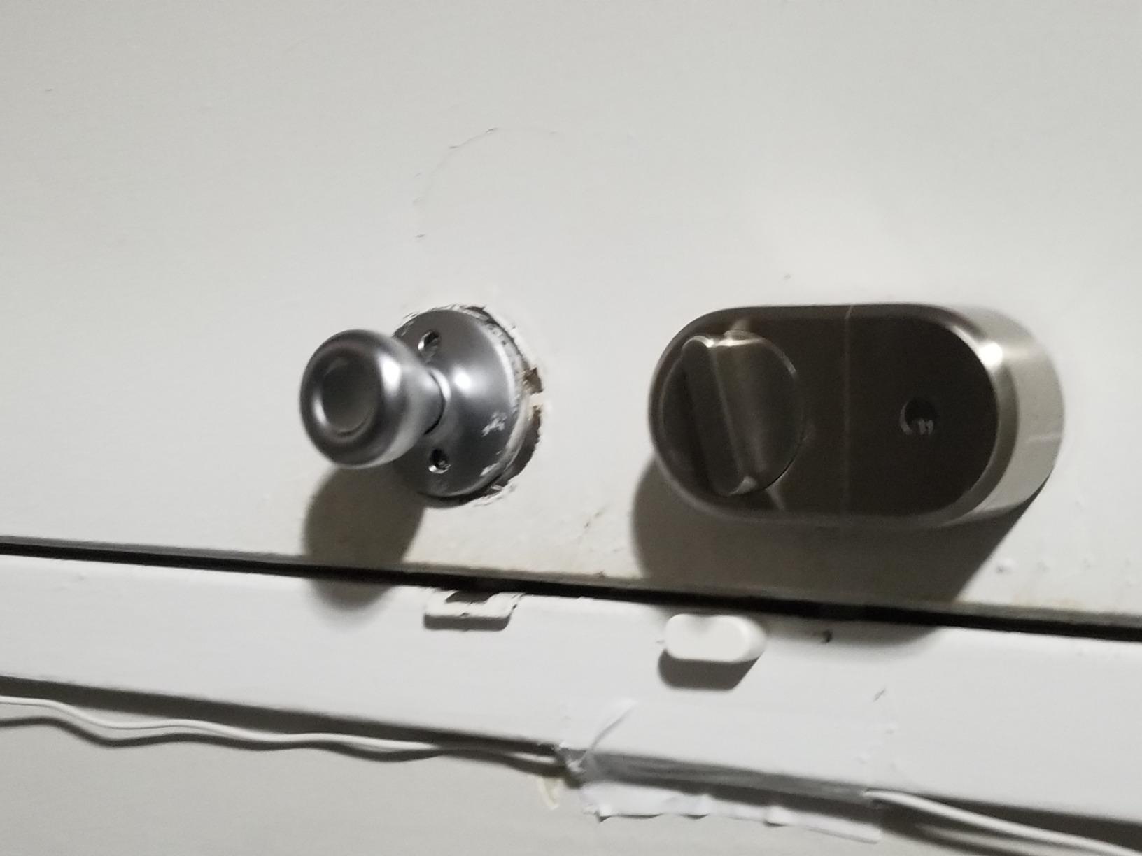 Smart Lock + Connect Wi-Fi Bridge, Satin Nickel, Works with Alexa, Keyless Home Entry from Anywhere customer photo 1