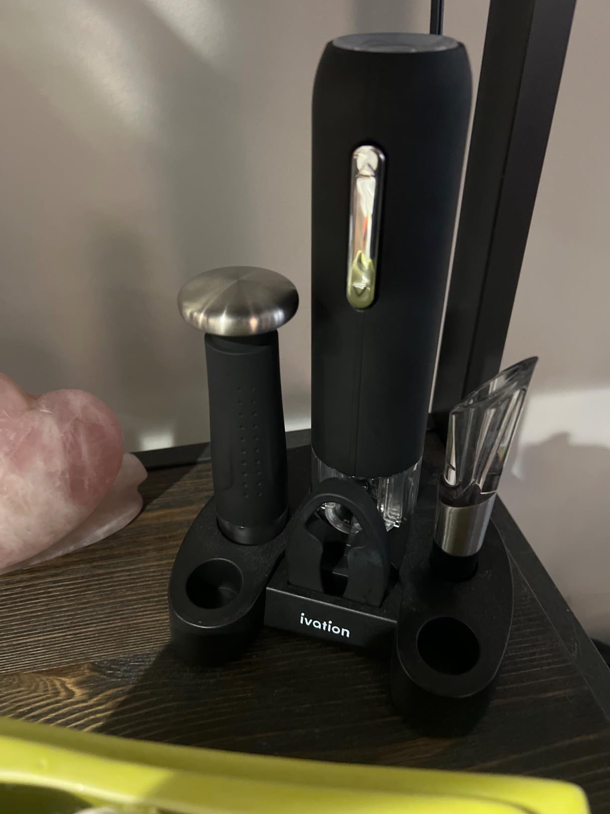 Ivation Wine Gift Set, 7-Piece Electric Opener, Aerator & Preserver Kit customer photo 2