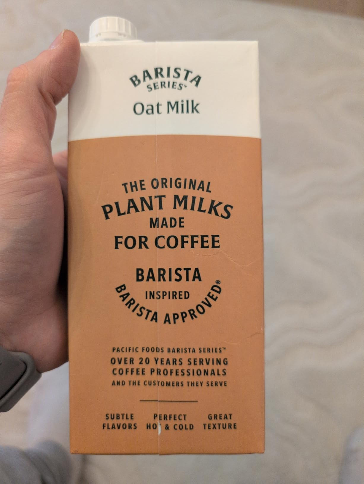 Pacific Foods Barista Original Oat Milk, 32 FZ customer photo 2